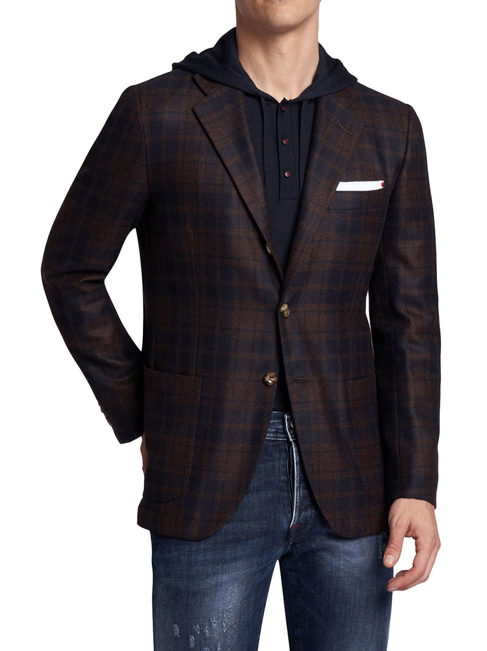 KITON JACKET CASHMERE 