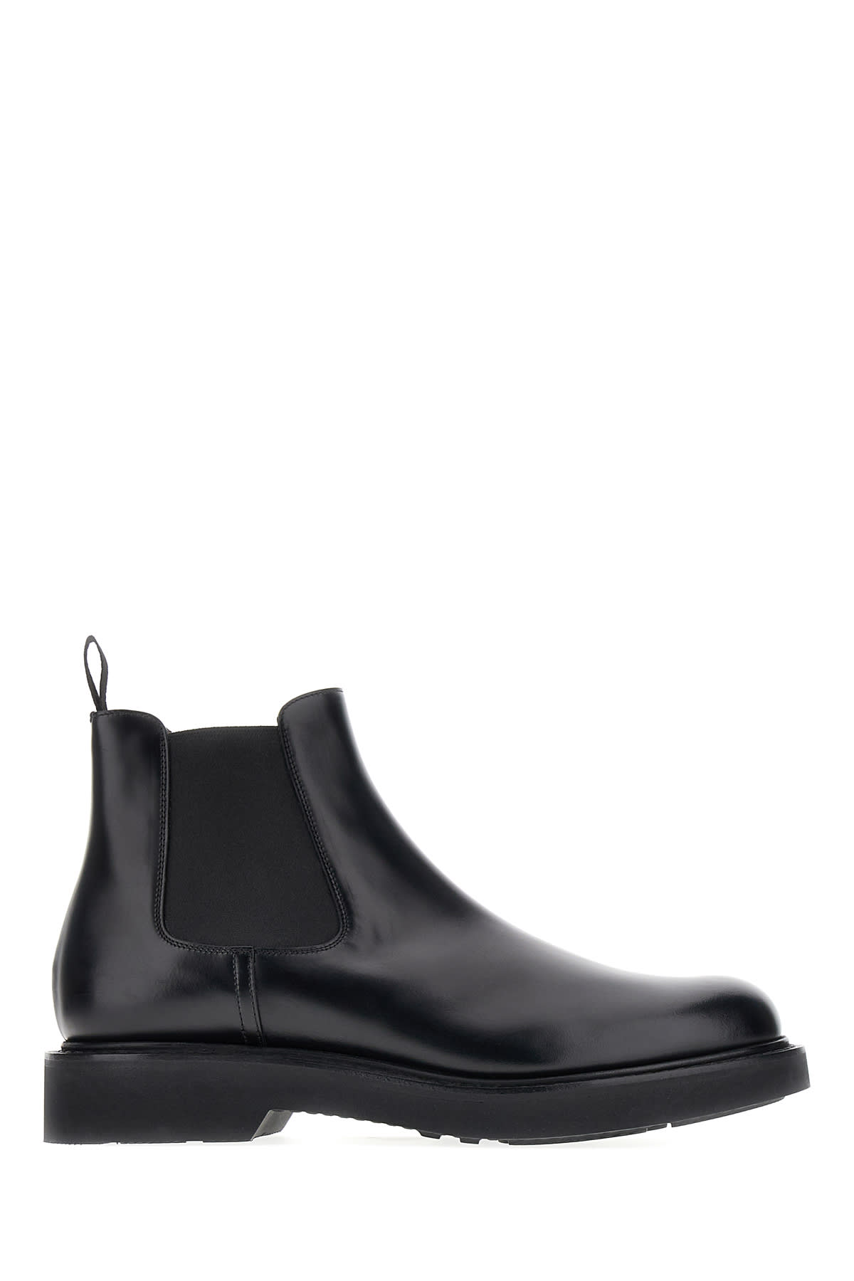 Shop Church's Black Leather Leicester Ankle Boots In F0aab