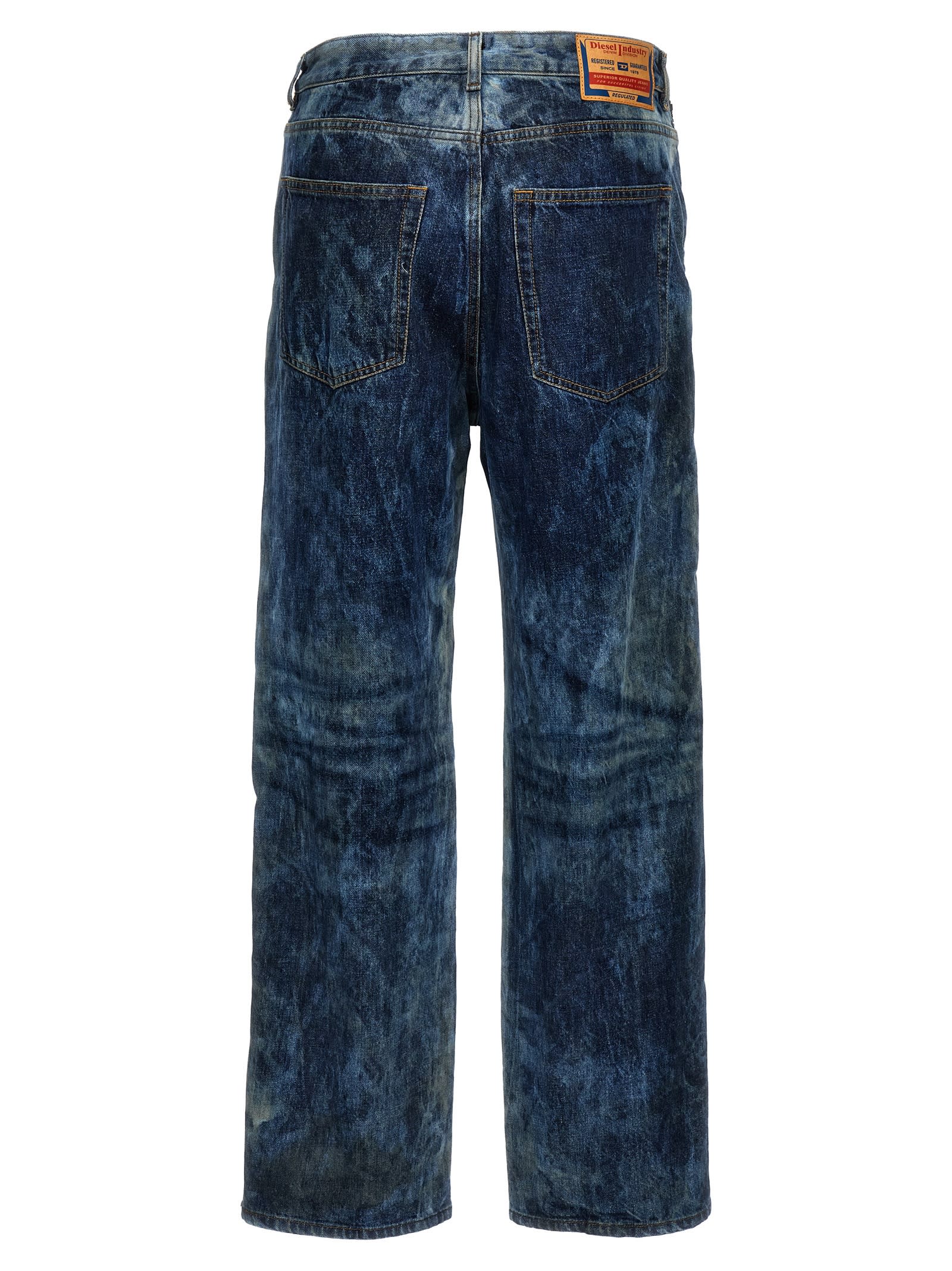 Shop Diesel D-rise 0pgax Jeans