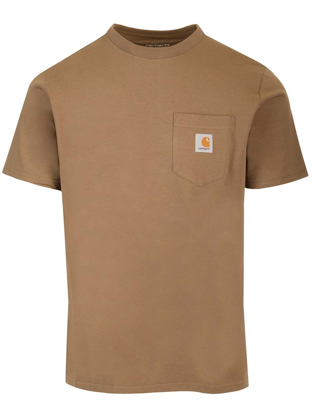 T-shirt With Applied Pocket