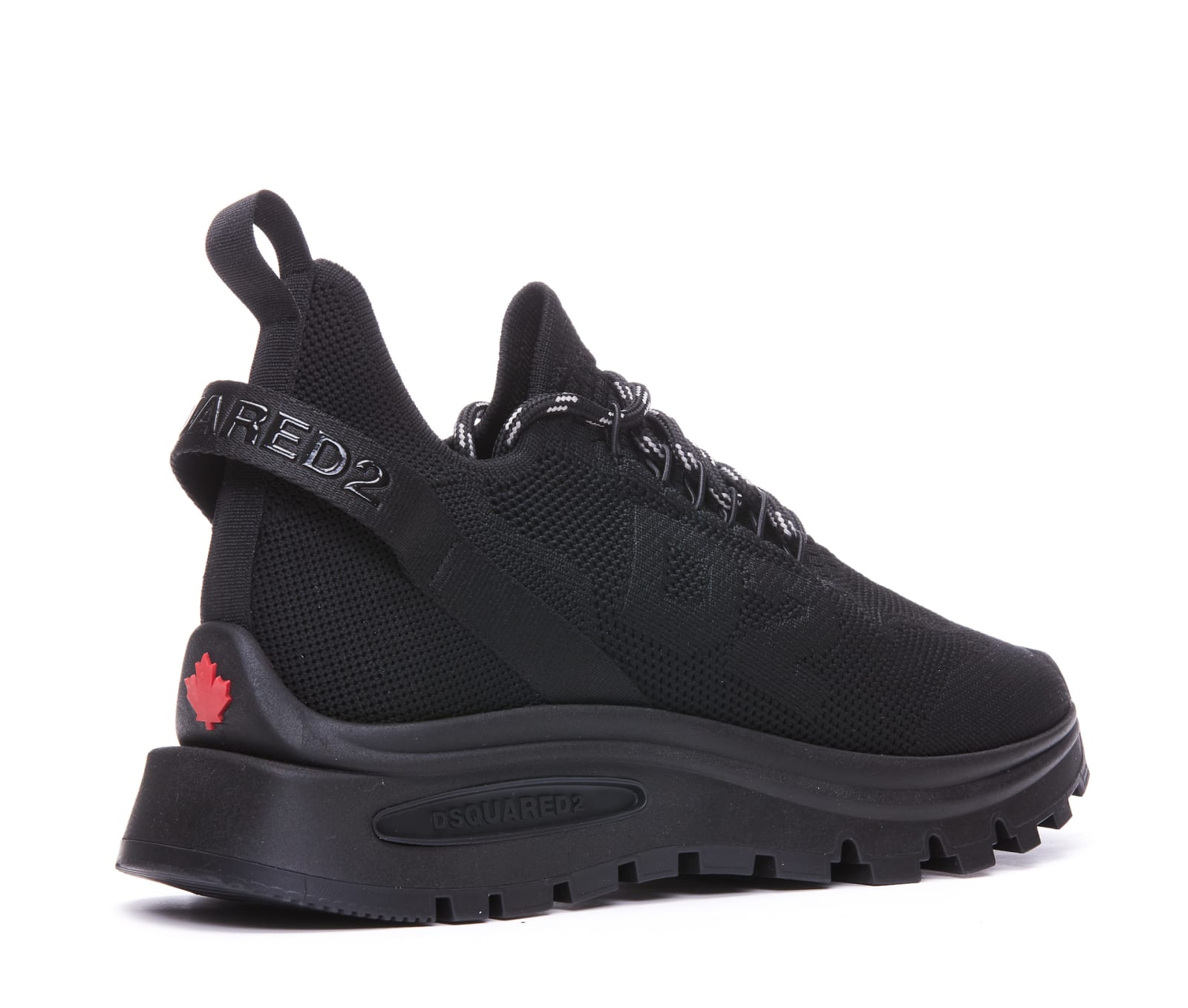Shop Dsquared2 Run Ds2 Sneakers In Black