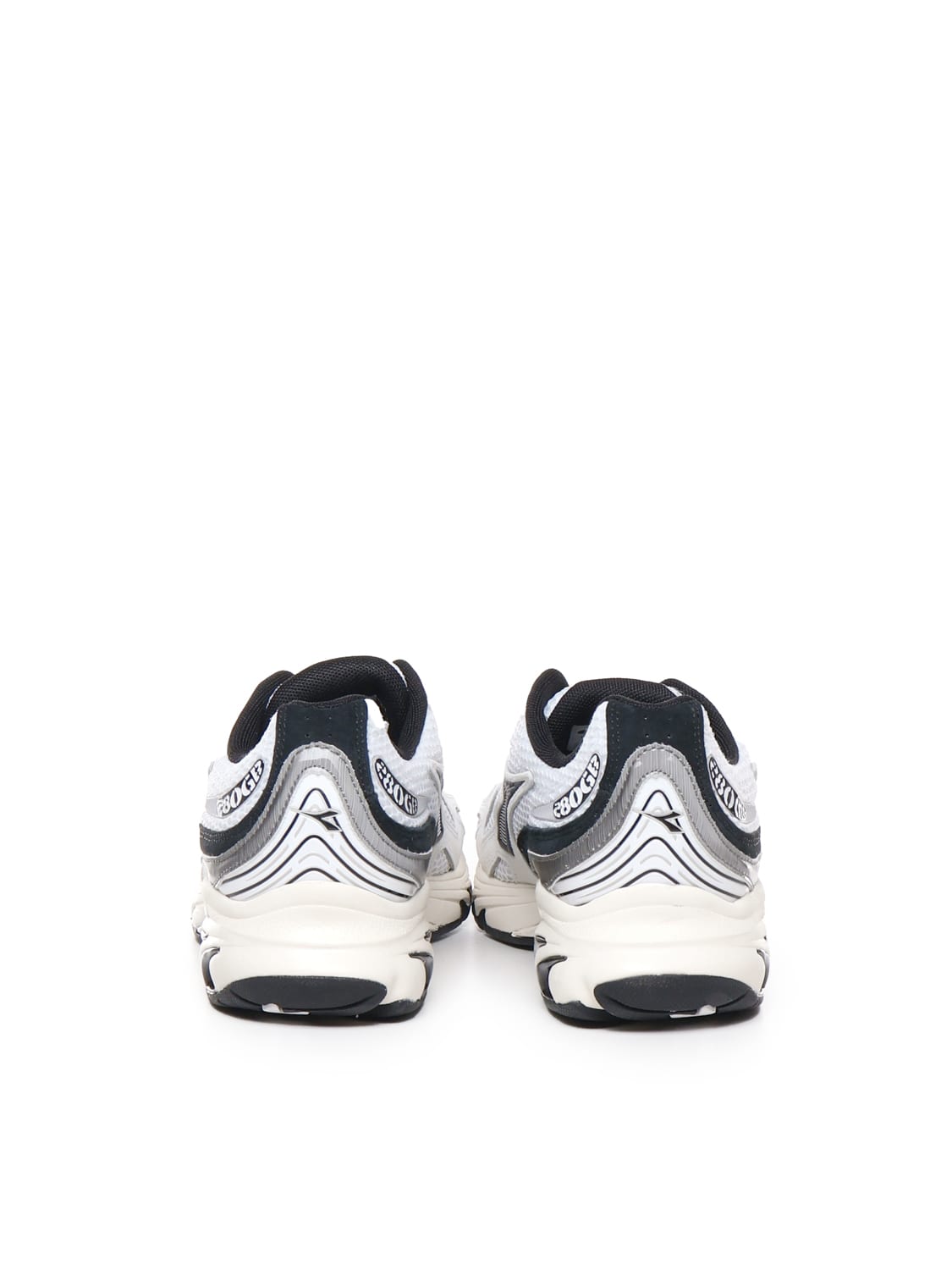 Shop Diadora Mythos Propulsion 280 Sneakers In White, Black