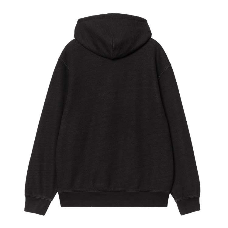 Carhartt Hooded Ingo Sweatshirt In Black