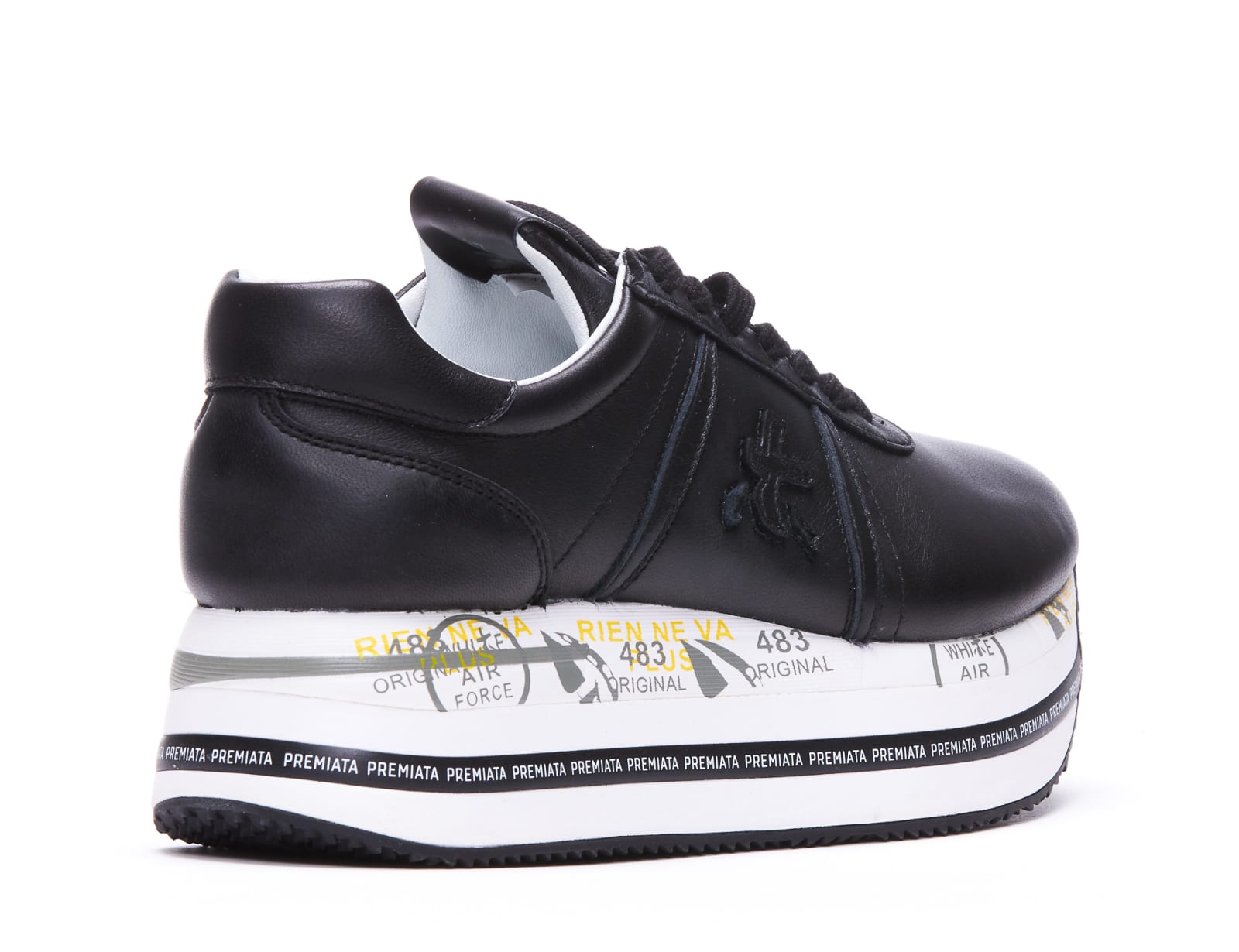 Shop Premiata Beth Sneakers In Black
