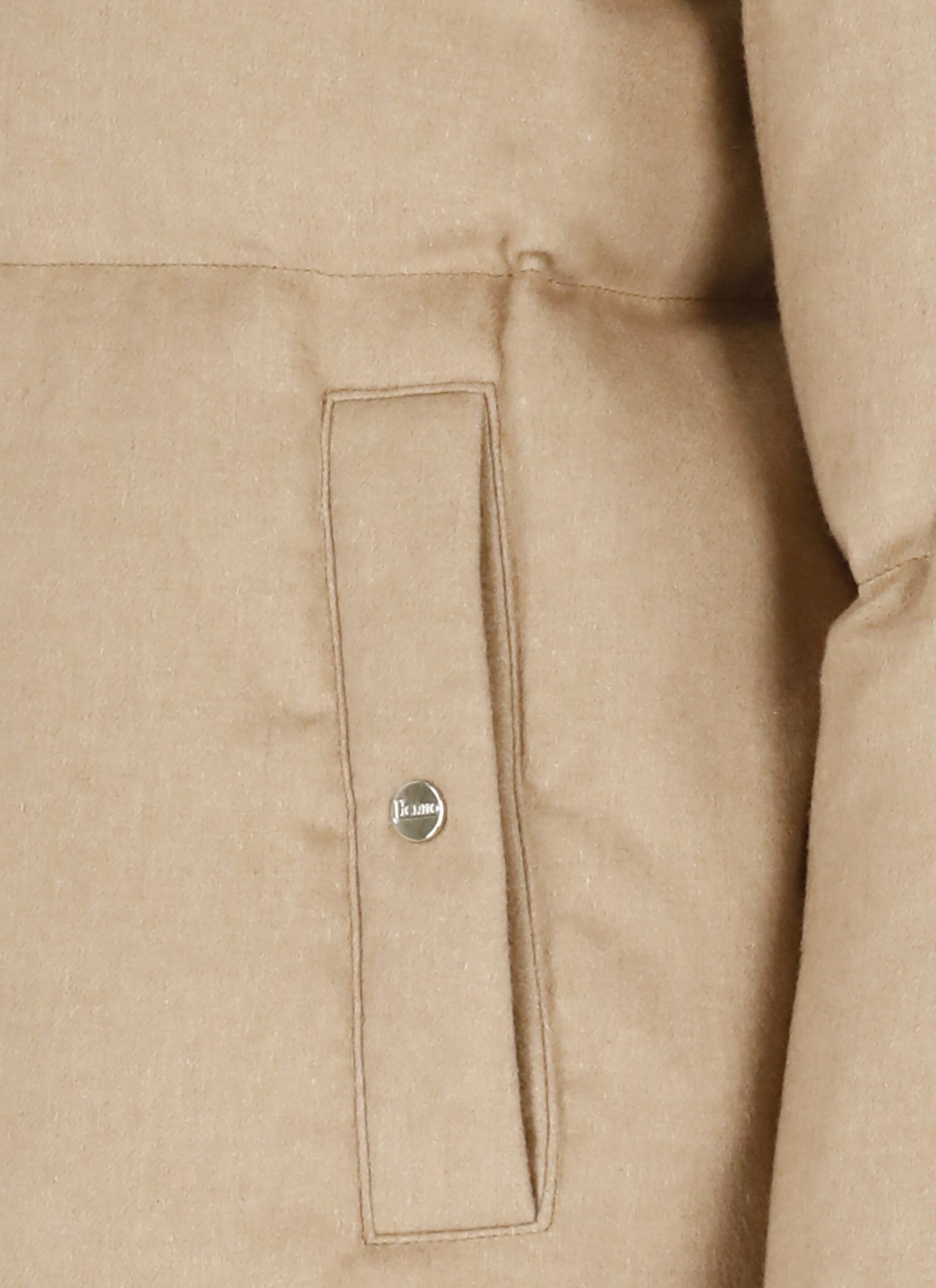 Herno Quilted Down Jacket In Brown