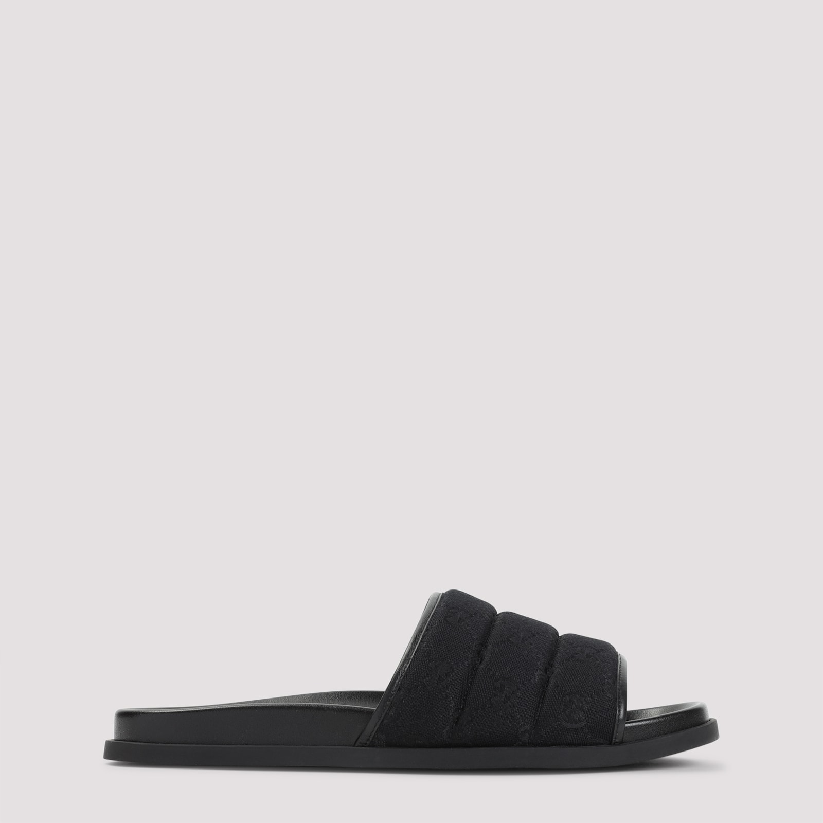 Gucci Gg Slides In Black