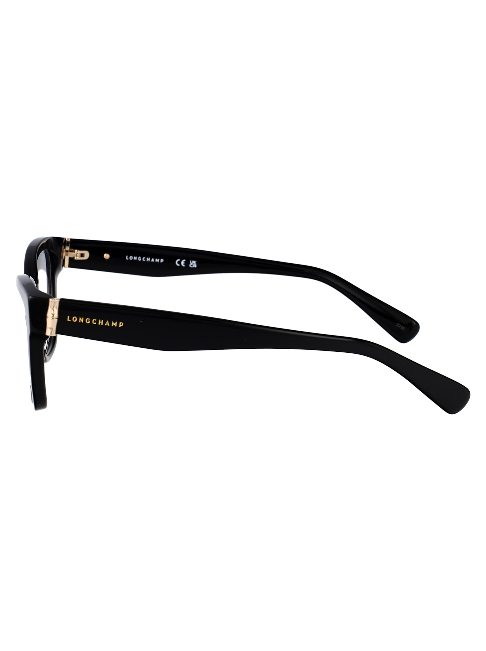 Longchamp Lo2713 Rectangle-frame Glasses In Black