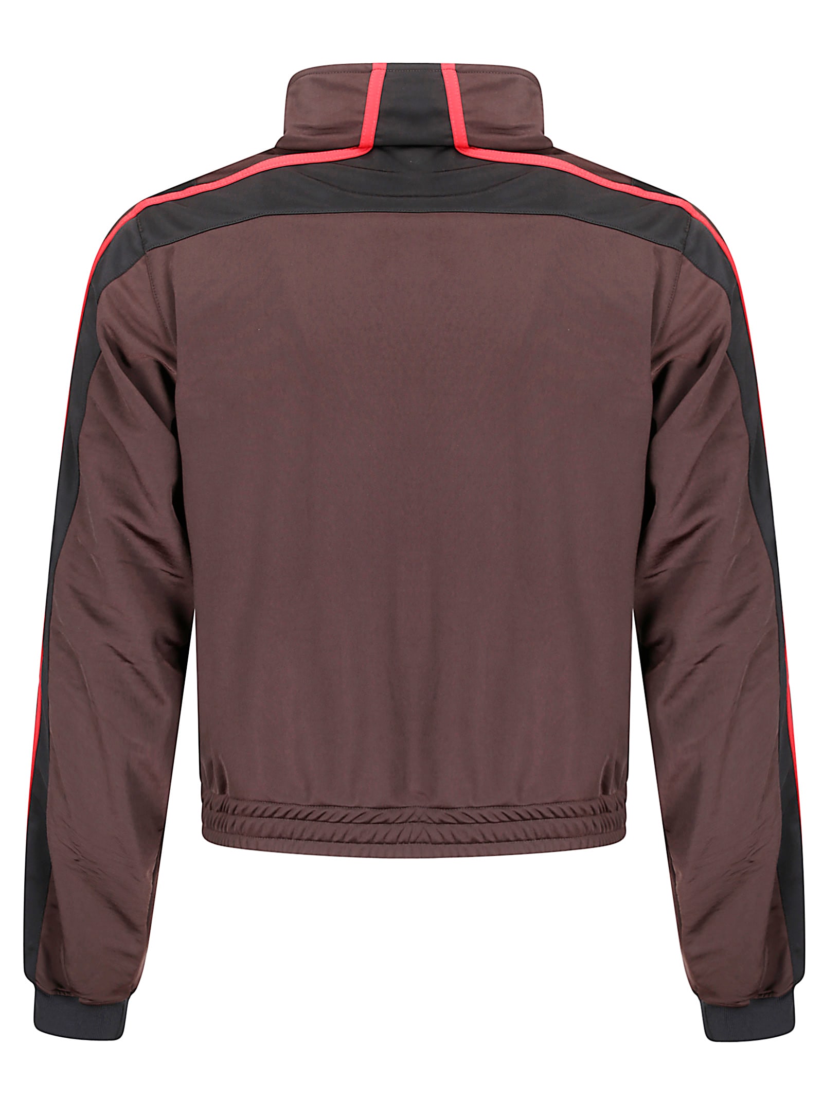 Martine Rose Men Shrunken Track Jacket In Brown