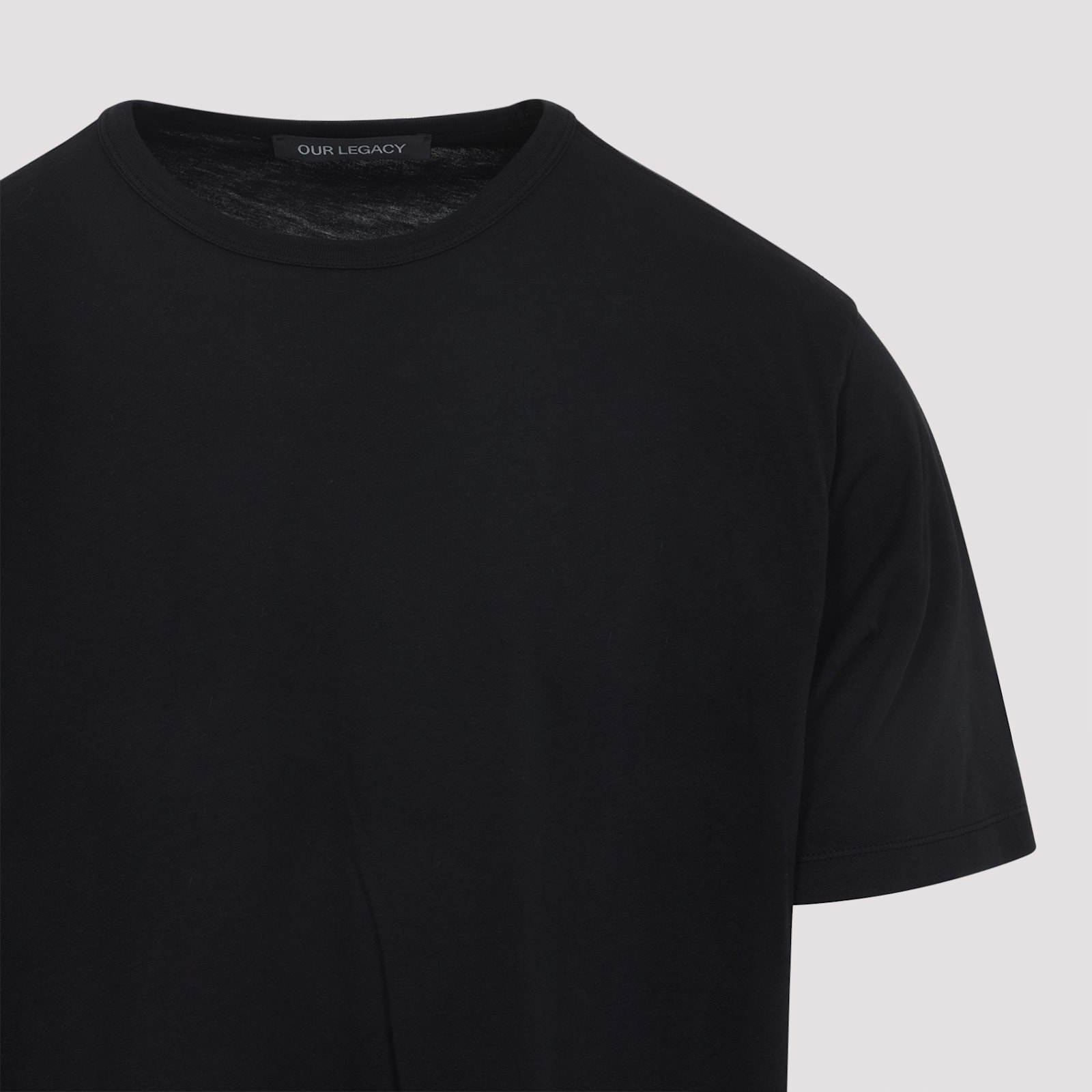Our Legacy Black New Box T-shirt In Black