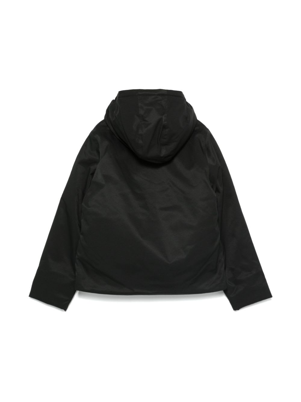 K-way P. Jacko Twill Marmotta Jacket In Nero/blu
