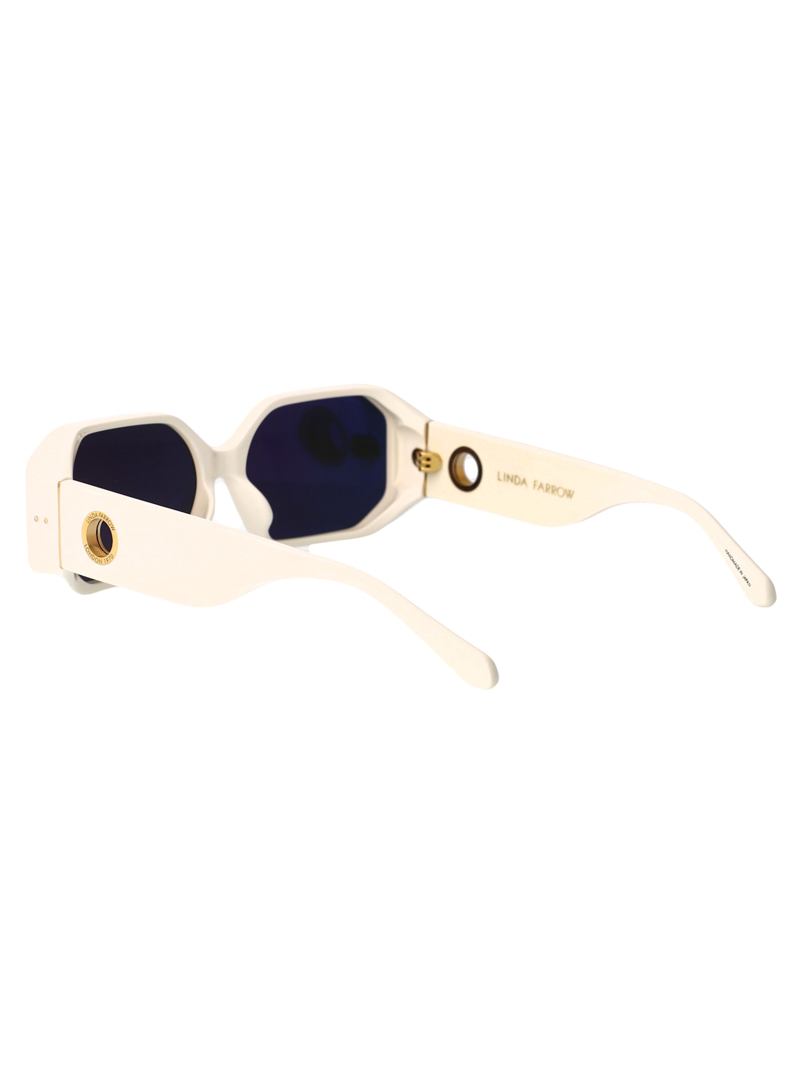 Linda Farrow Bailey Sunglasses In Gray
