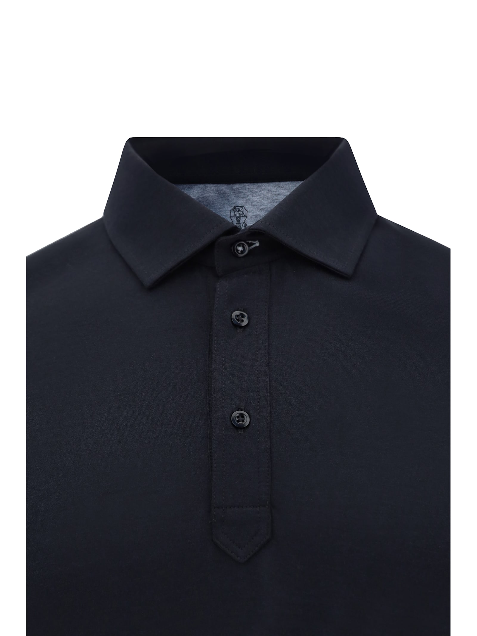 Shop Brunello Cucinelli Polo Shirt In 101+9300