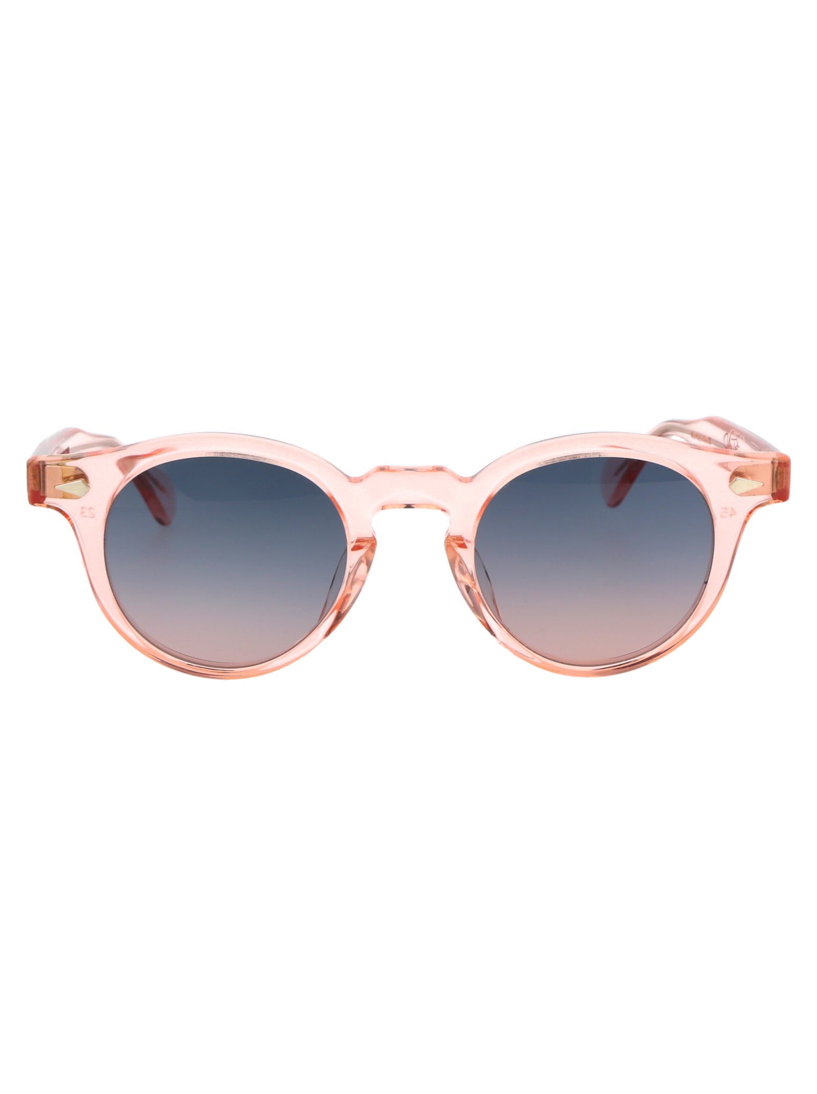 Julius Tart Optical Harold Sunglasses In Pink