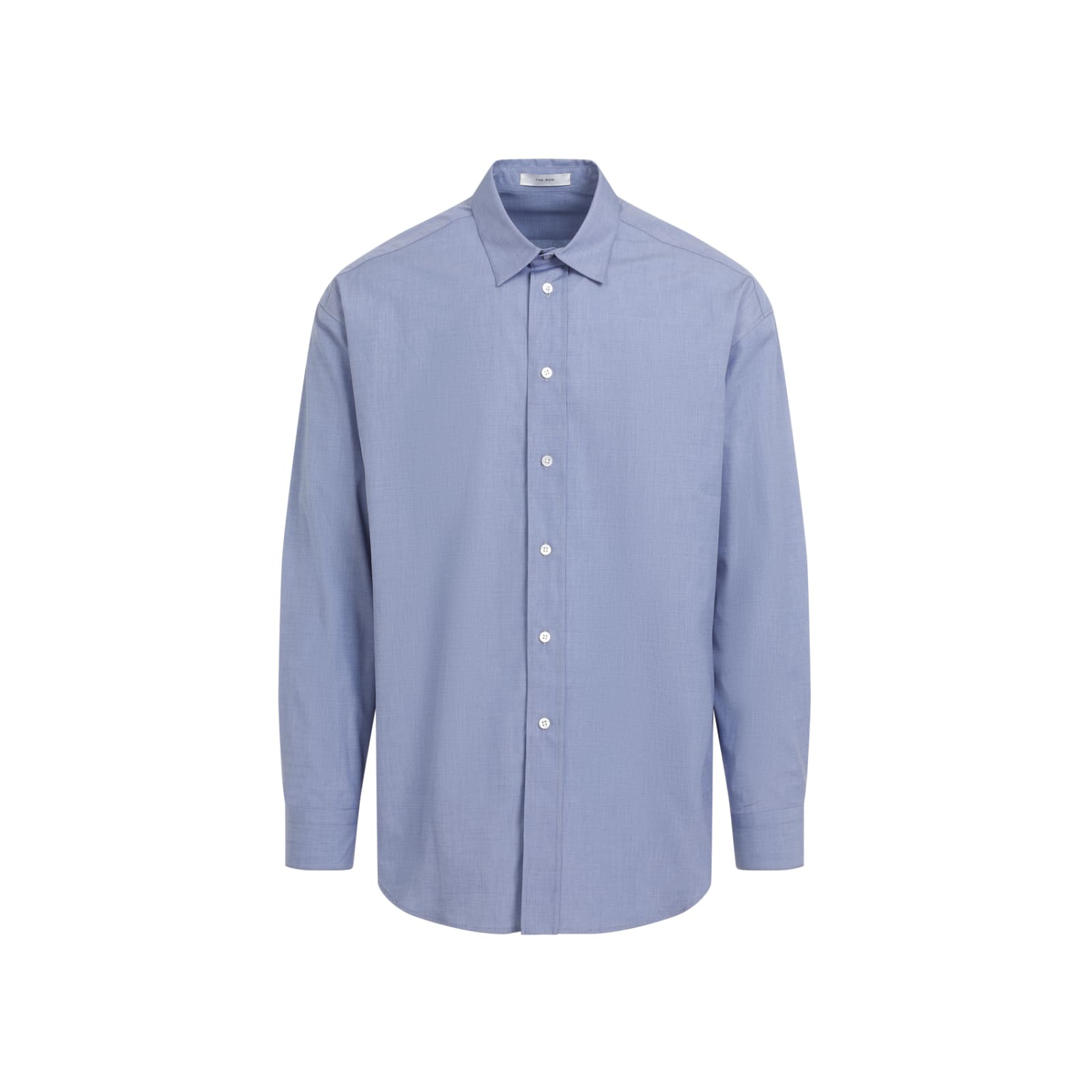 Shop The Row Miller Shirt In Oxf Oxford Blue