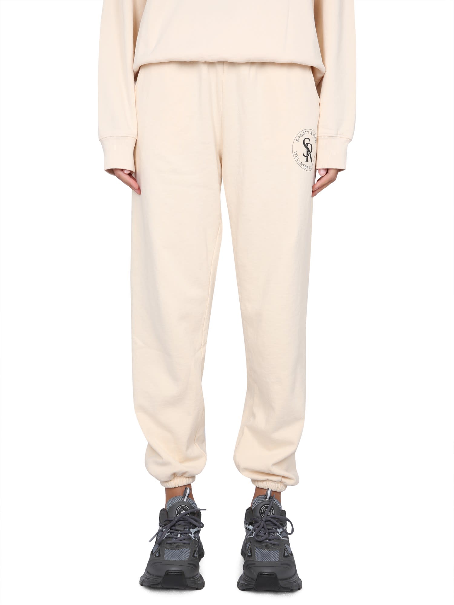 SPORTY &AMP; RICH PANTS WITH LOGO