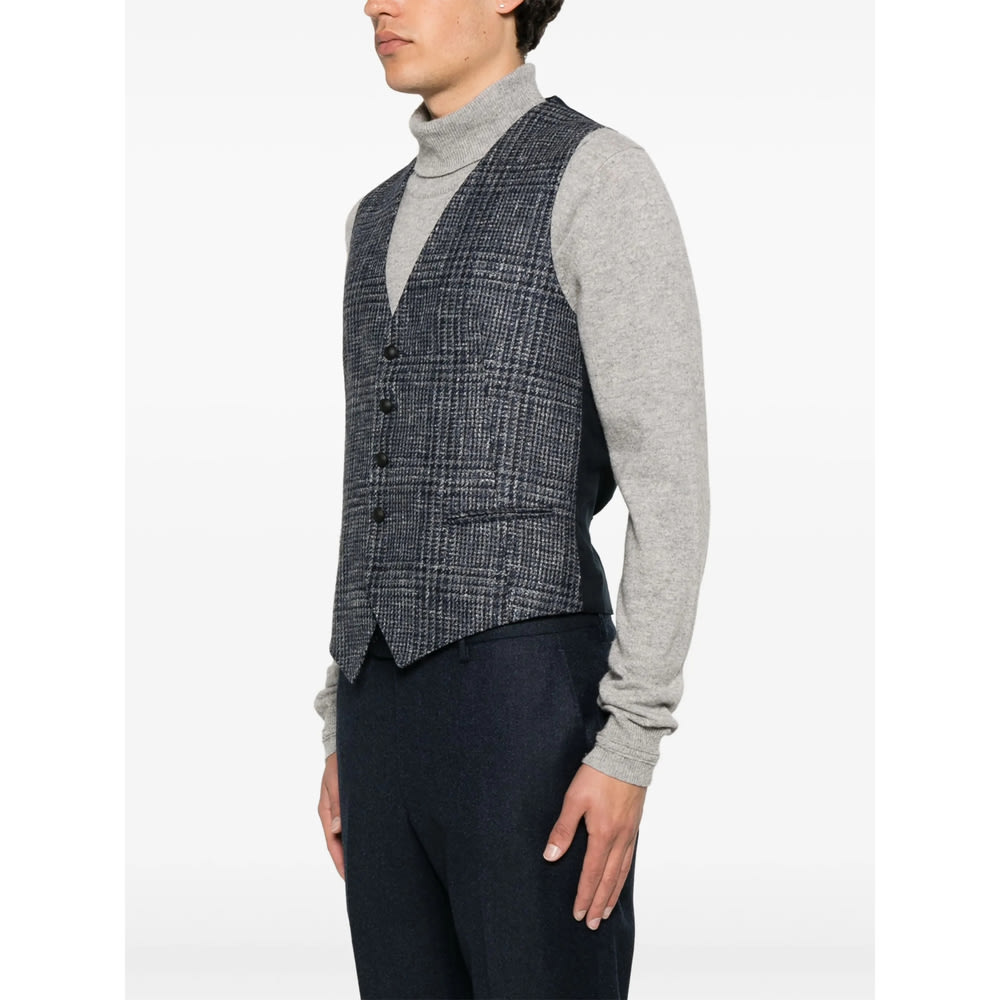 Tagliatore Waistcoat In Gray