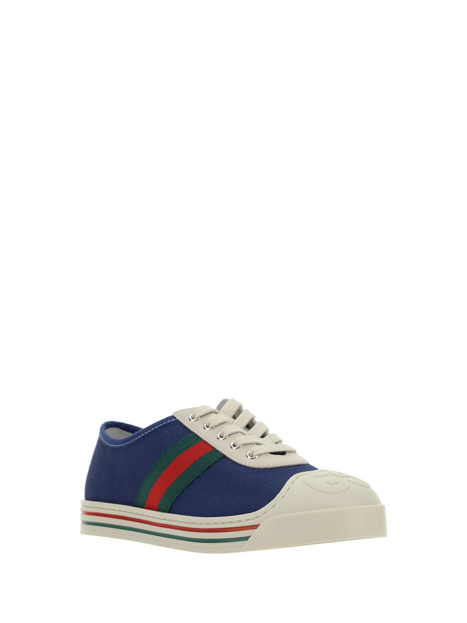 Shop Gucci Sneakers For Boy In Blu