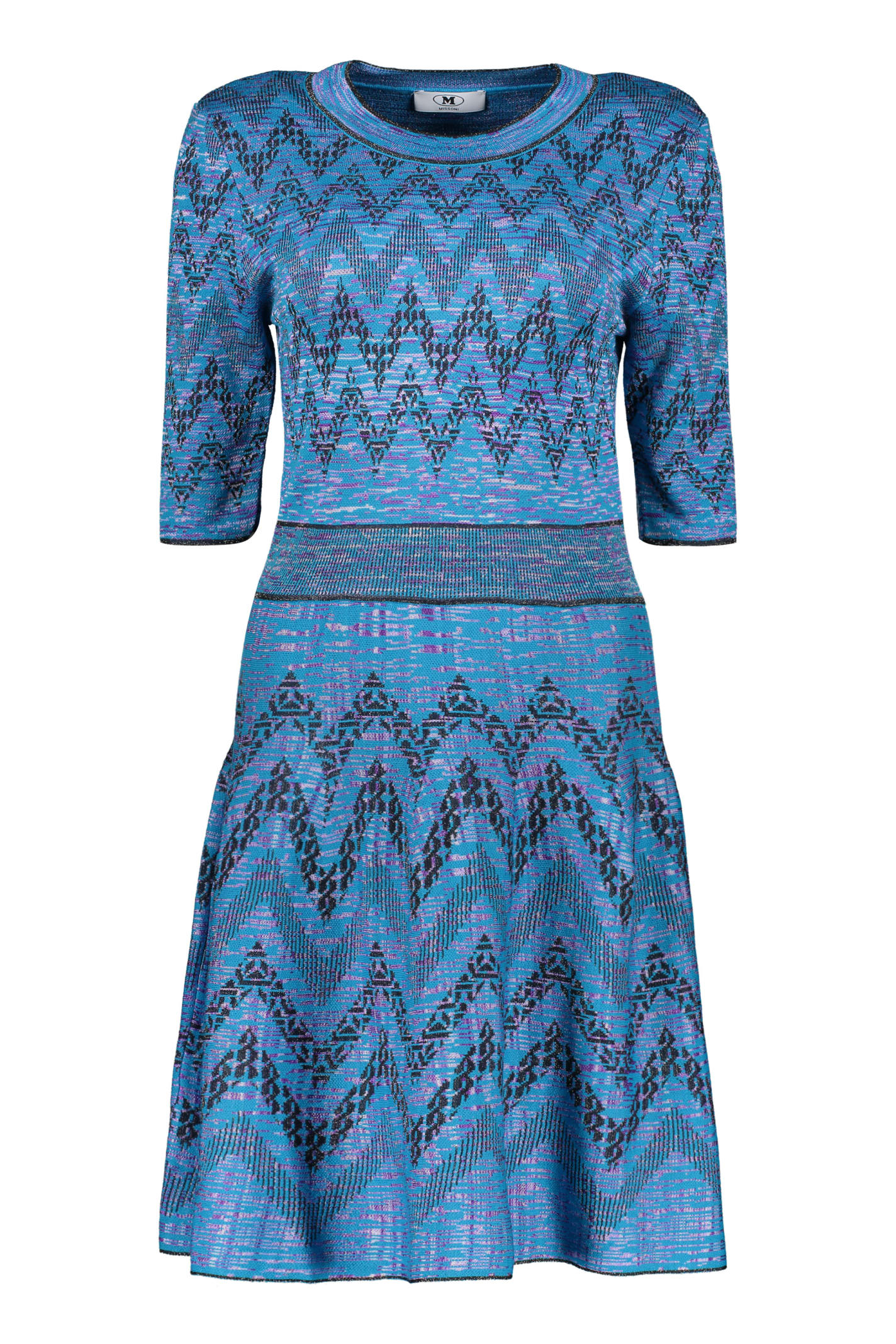 Missoni Viscose Dress In Blue