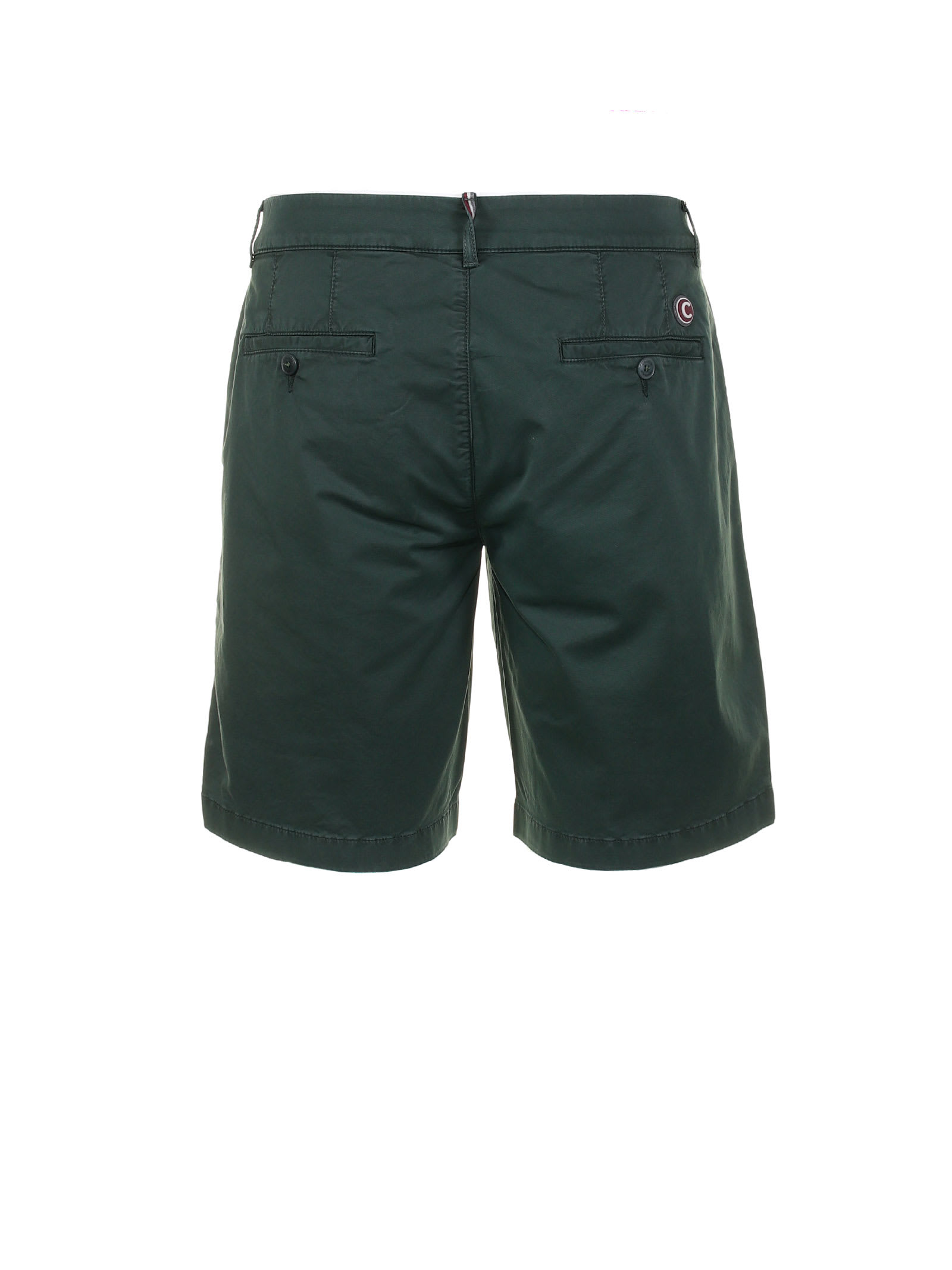Shop Colmar Cotton Trousers In Verde