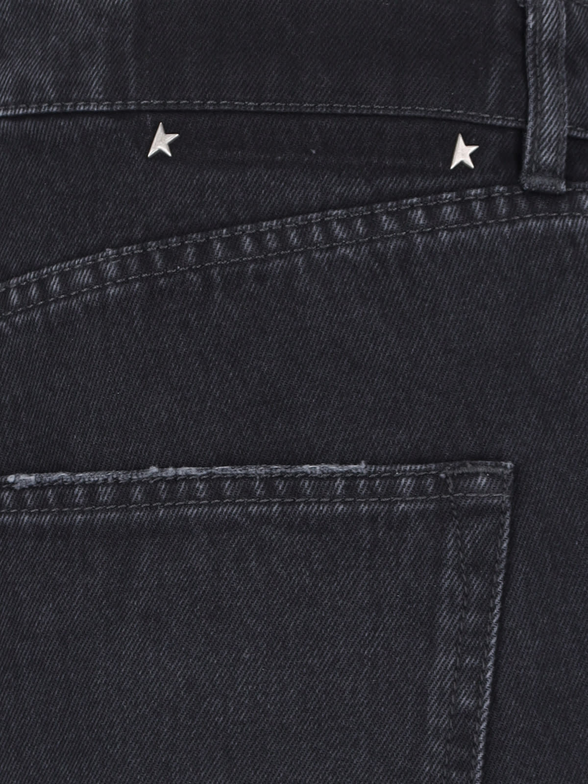 Shop Golden Goose Slim Jeans In Black