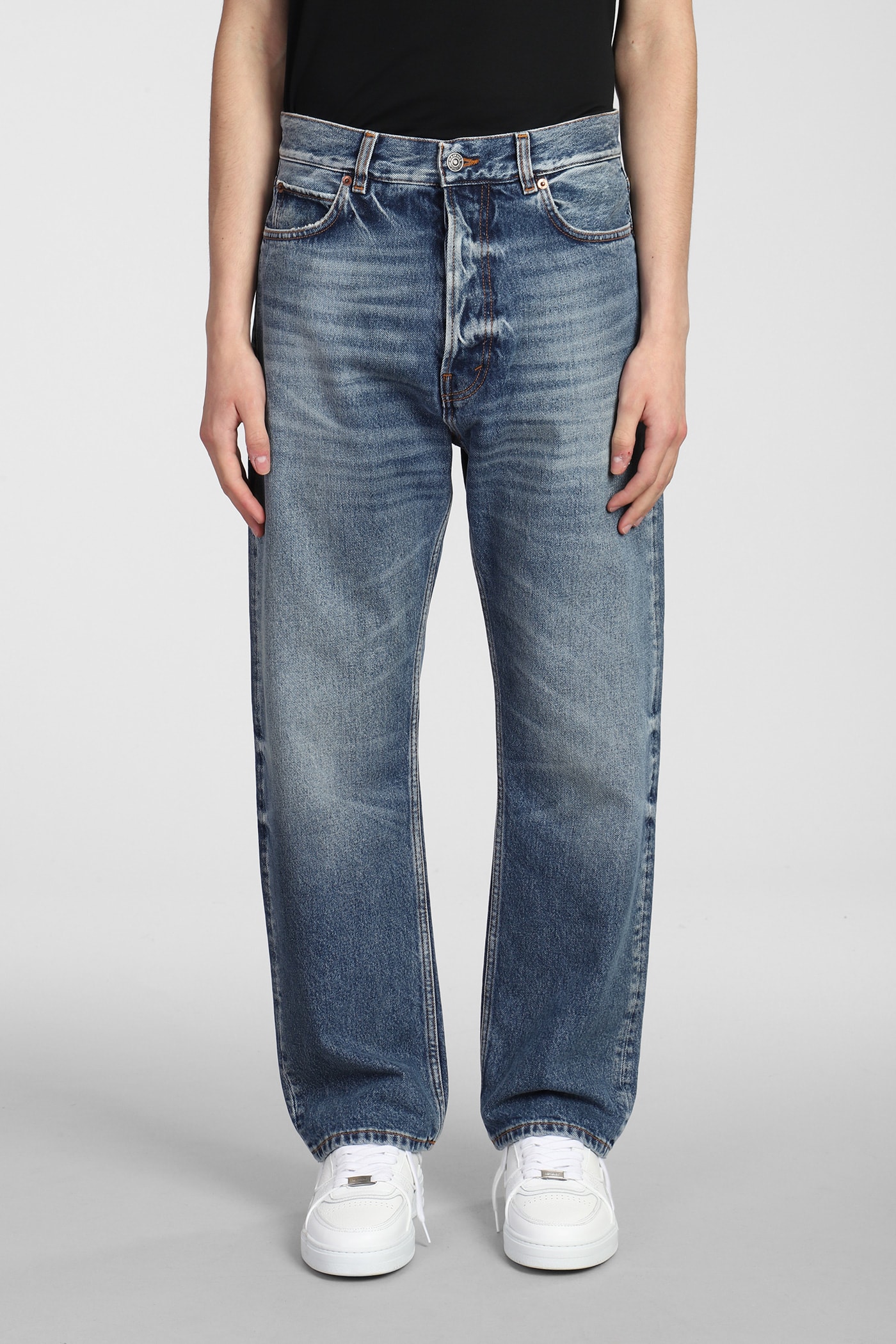 HAIKURE LOUISE JEANS IN BLUE COTTON