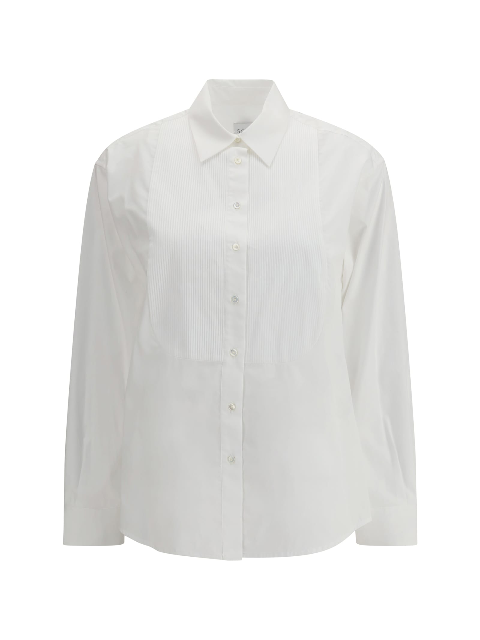 Sara Roka Cotton Shirt In Gray