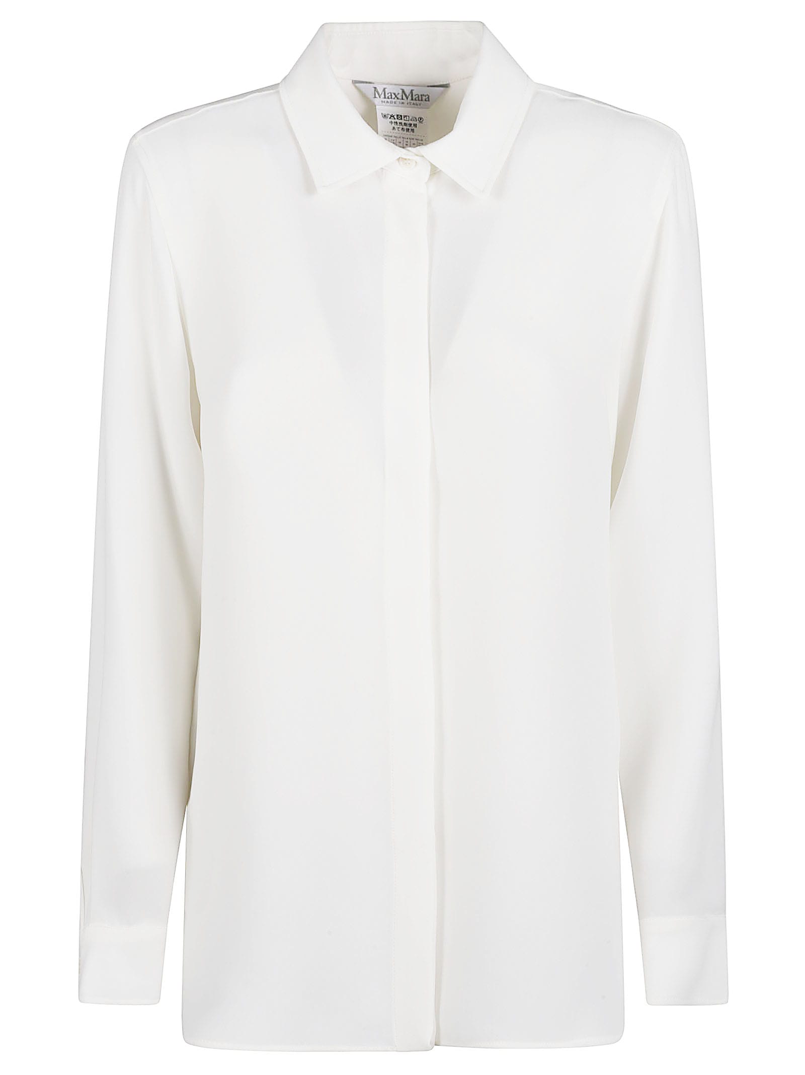 Shop Max Mara Euforia Shirt In White