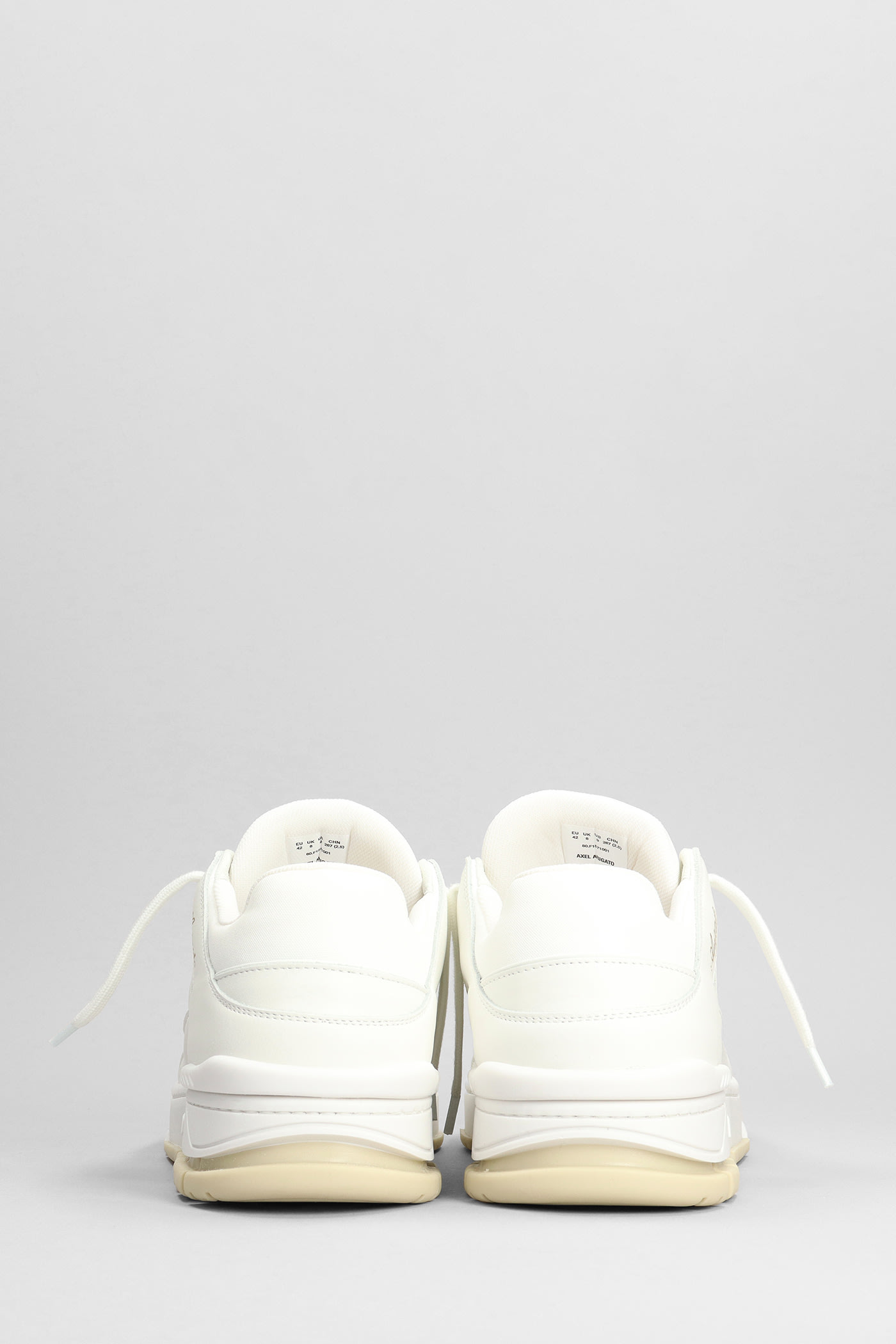 Shop Axel Arigato Area Lo Sneaker Sneakers In White Leather In Bianco