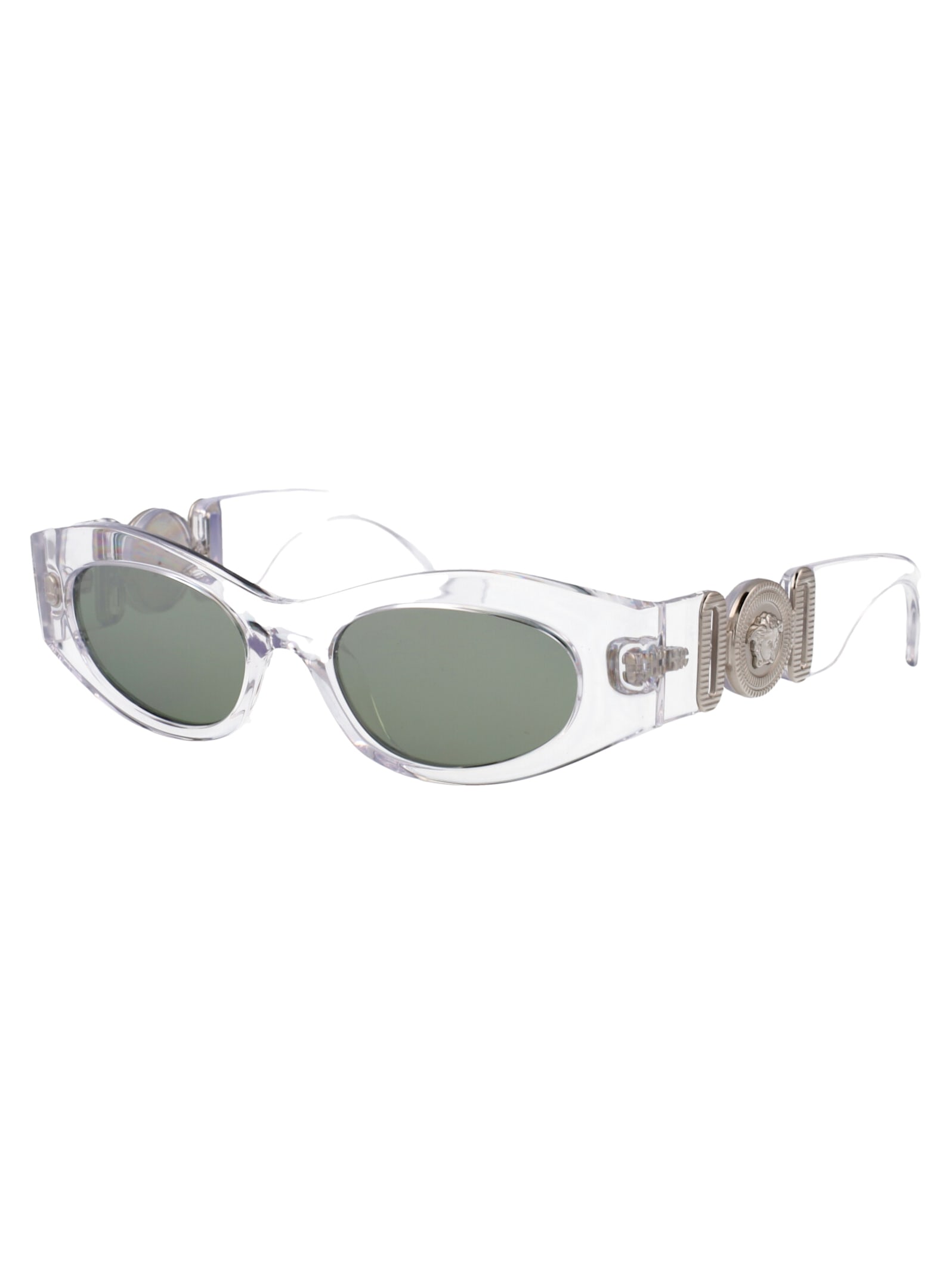 Versace 0ve4480u Sunglasses In Crystal
