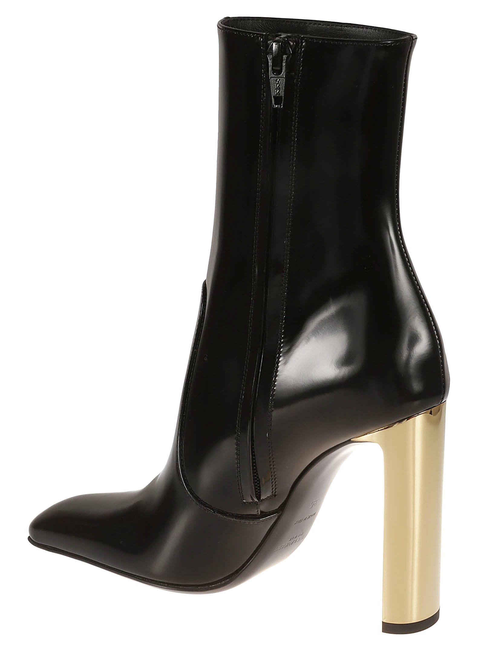 Shop Saint Laurent Marilyn Boots In Black