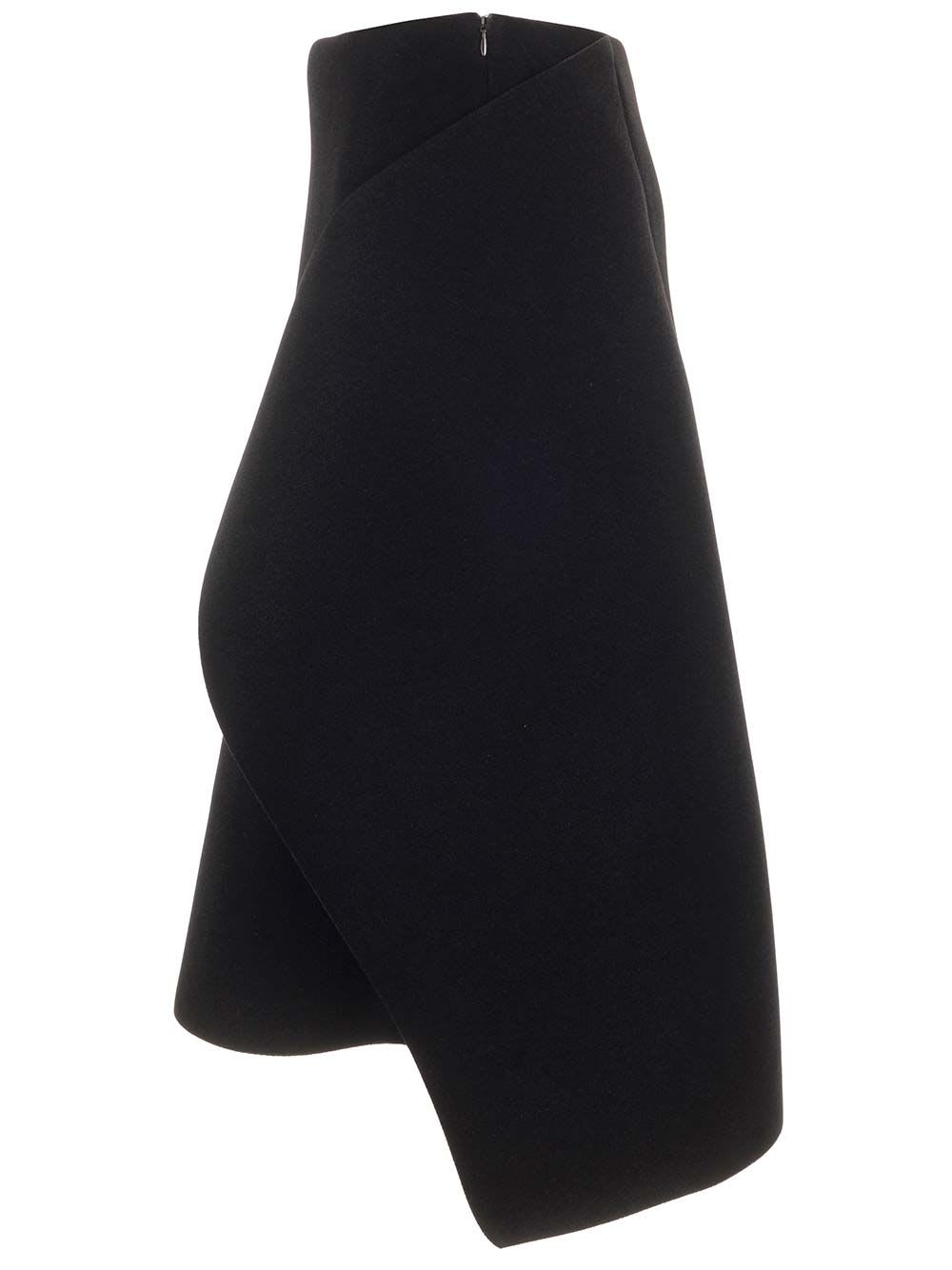 Shop Dries Van Noten 01940-serve 9190 W.k.skirt In Black