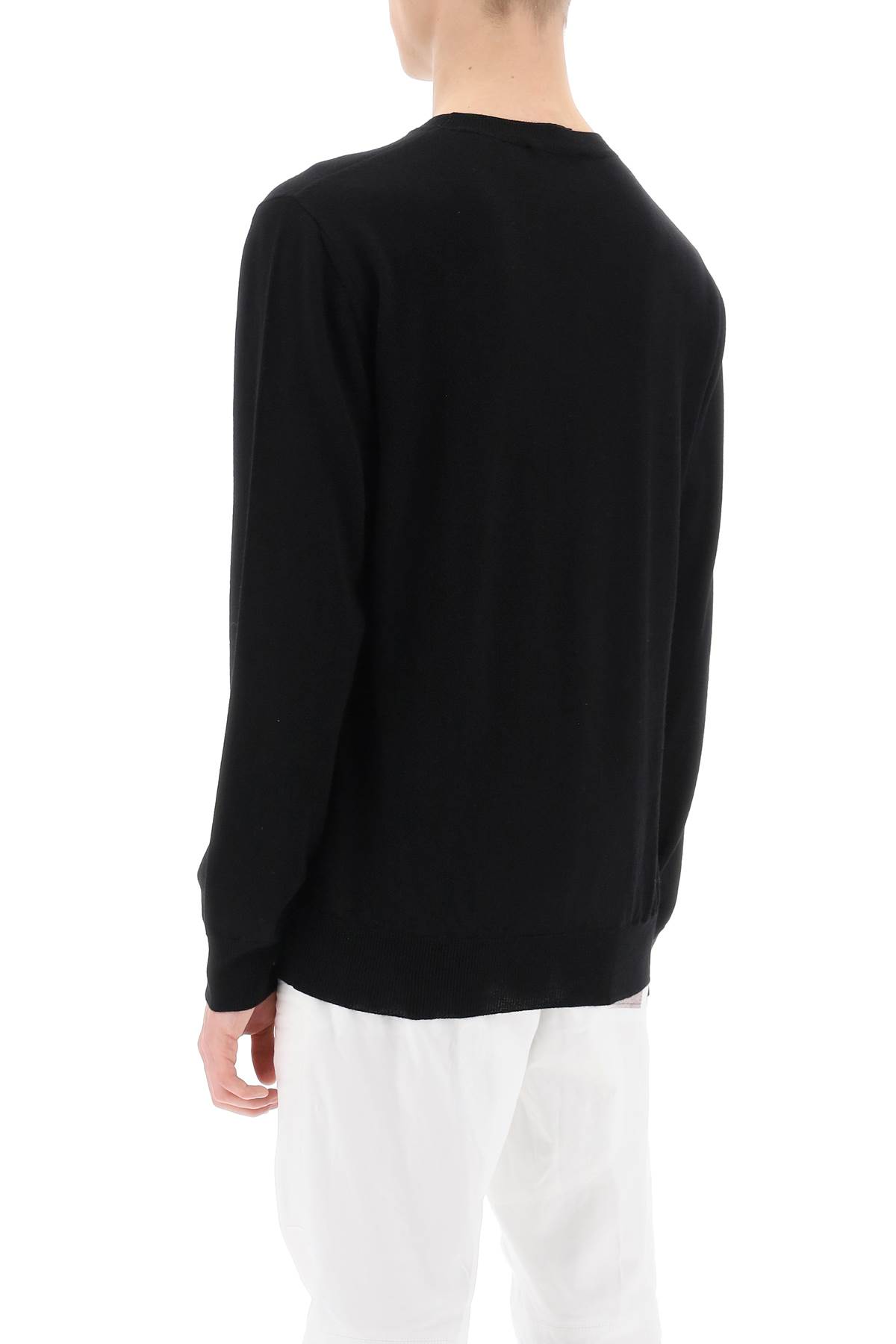 DSQUARED2 TEXTURED LOGO SWEATER