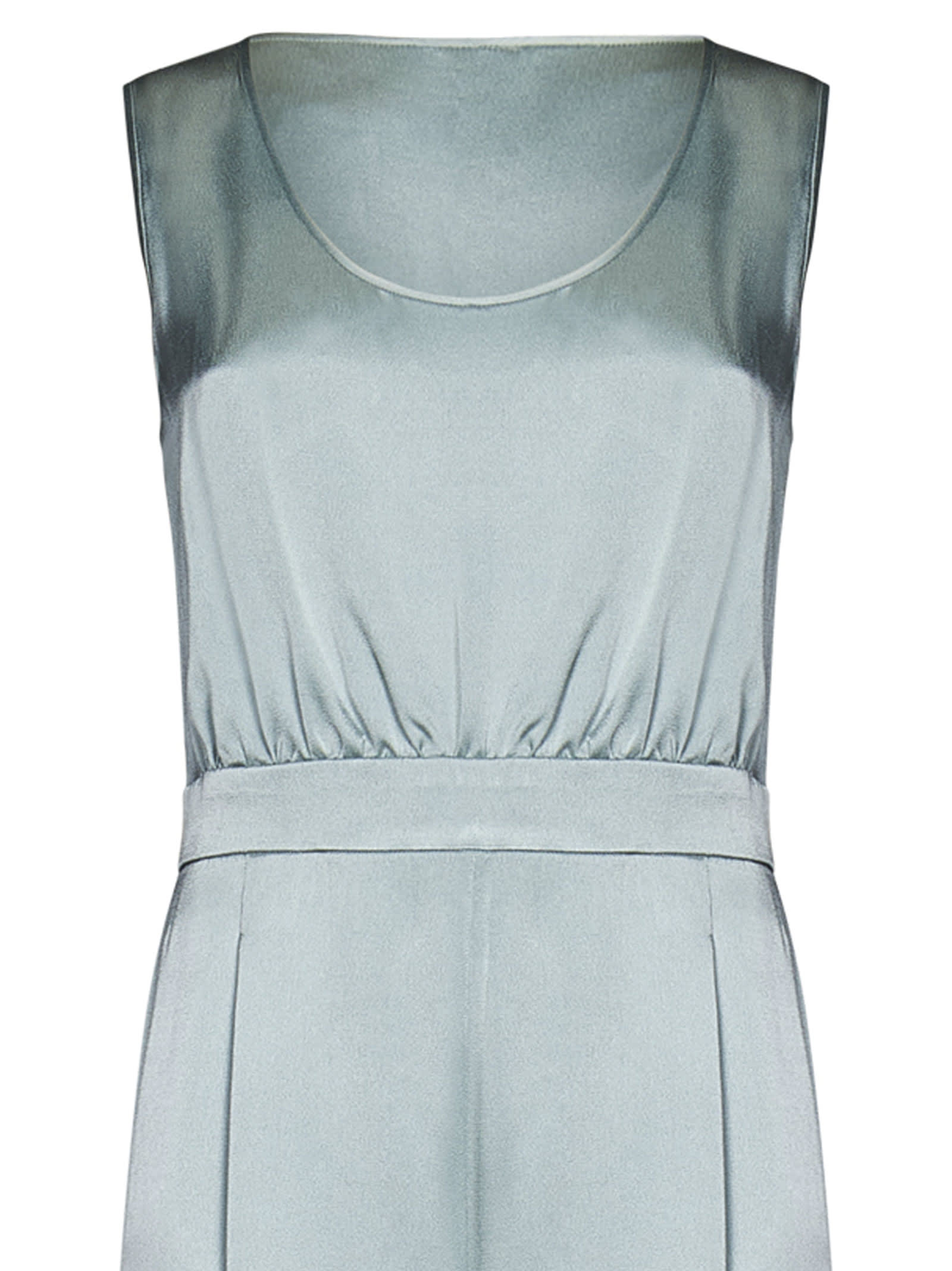 Shop Max Mara Tropea Jumpsuit In Aquamarine