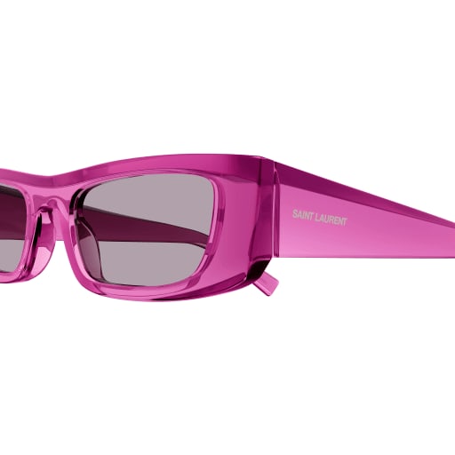 Saint Laurent Sl 553 Sunglasses In Pink Pink Violet
