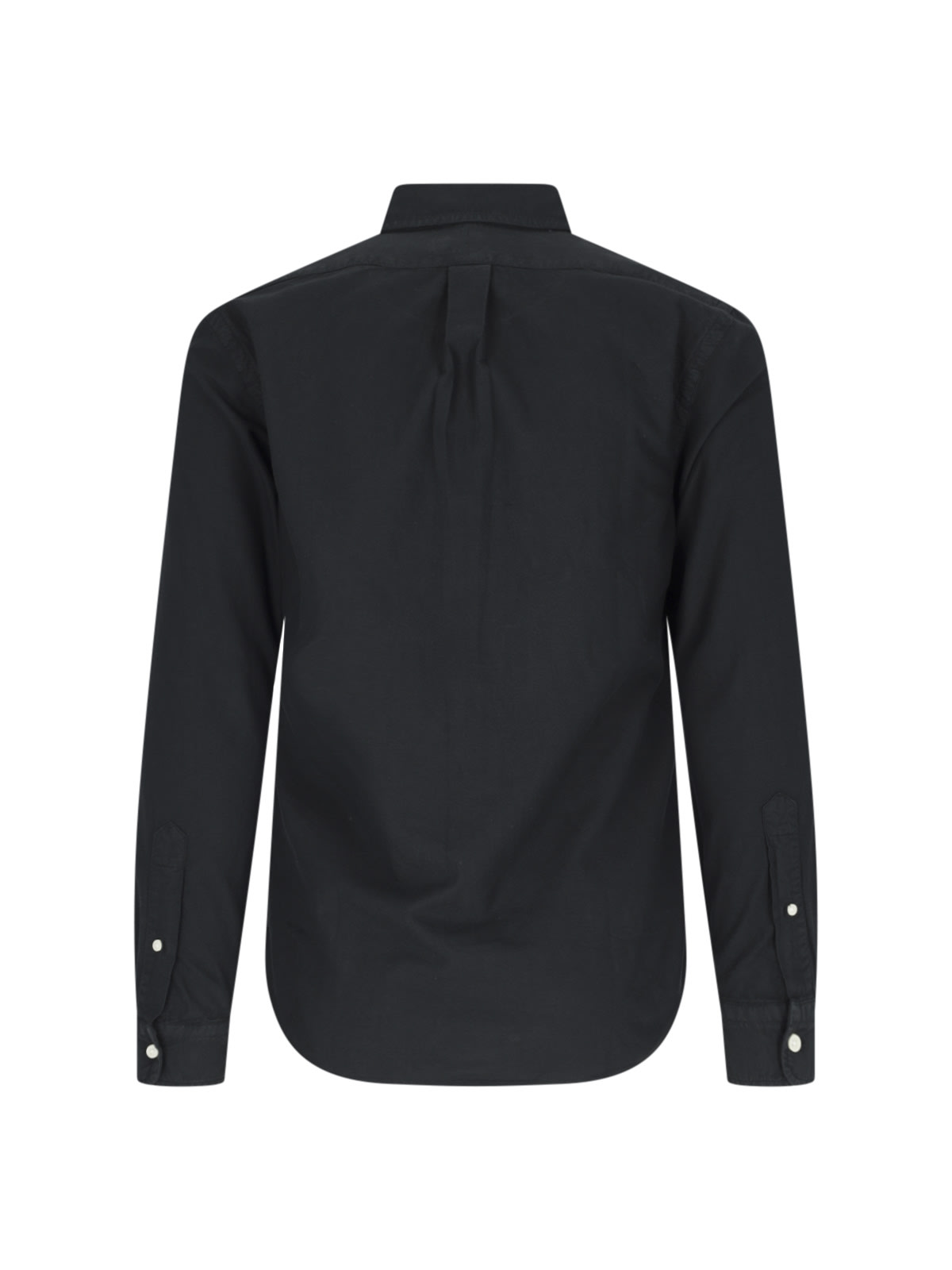 Shop Polo Ralph Lauren Logo Shirt In Black
