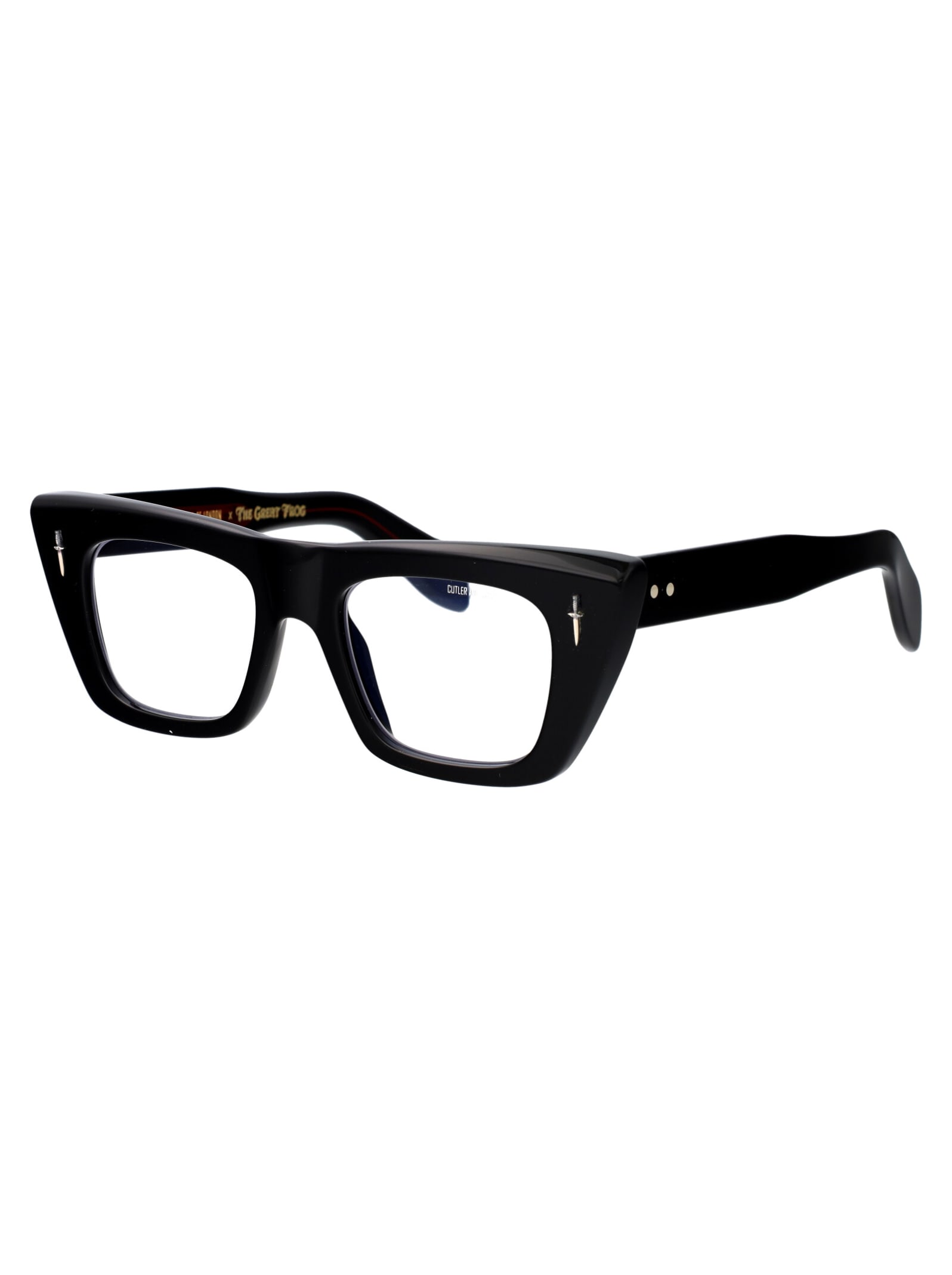 Shop Cutler And Gross The Great Frog - 008 Glasses In 01 Black