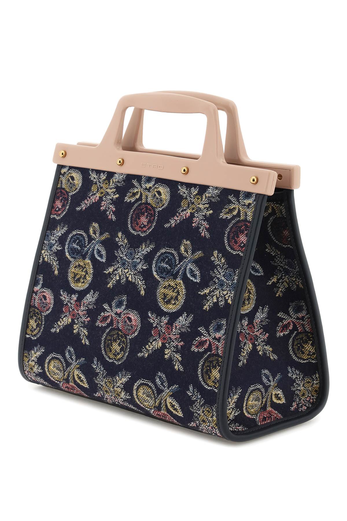 Shop Etro Love Trotter Tote Bag In Powder