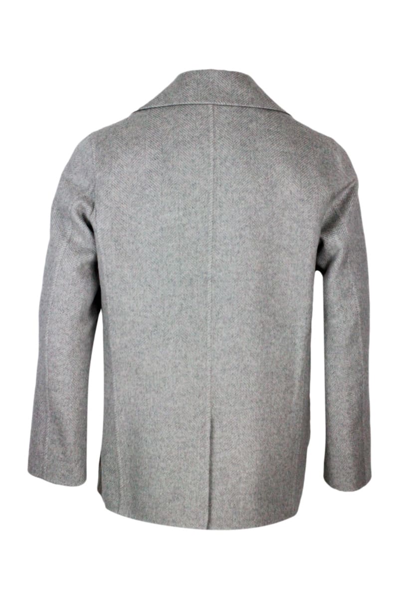 Kiton Jackets In Gray