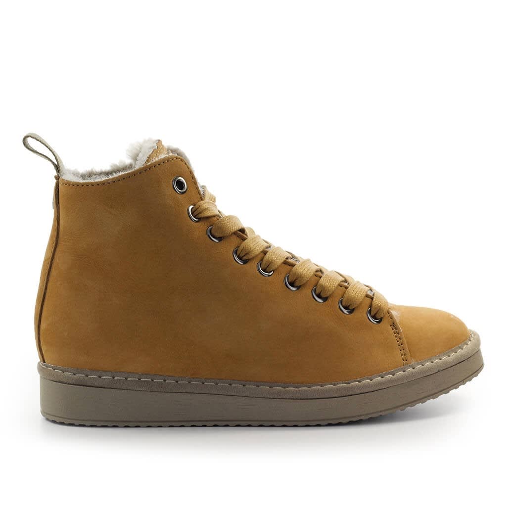 Panchic Camel Nubuck Ankle Boot
