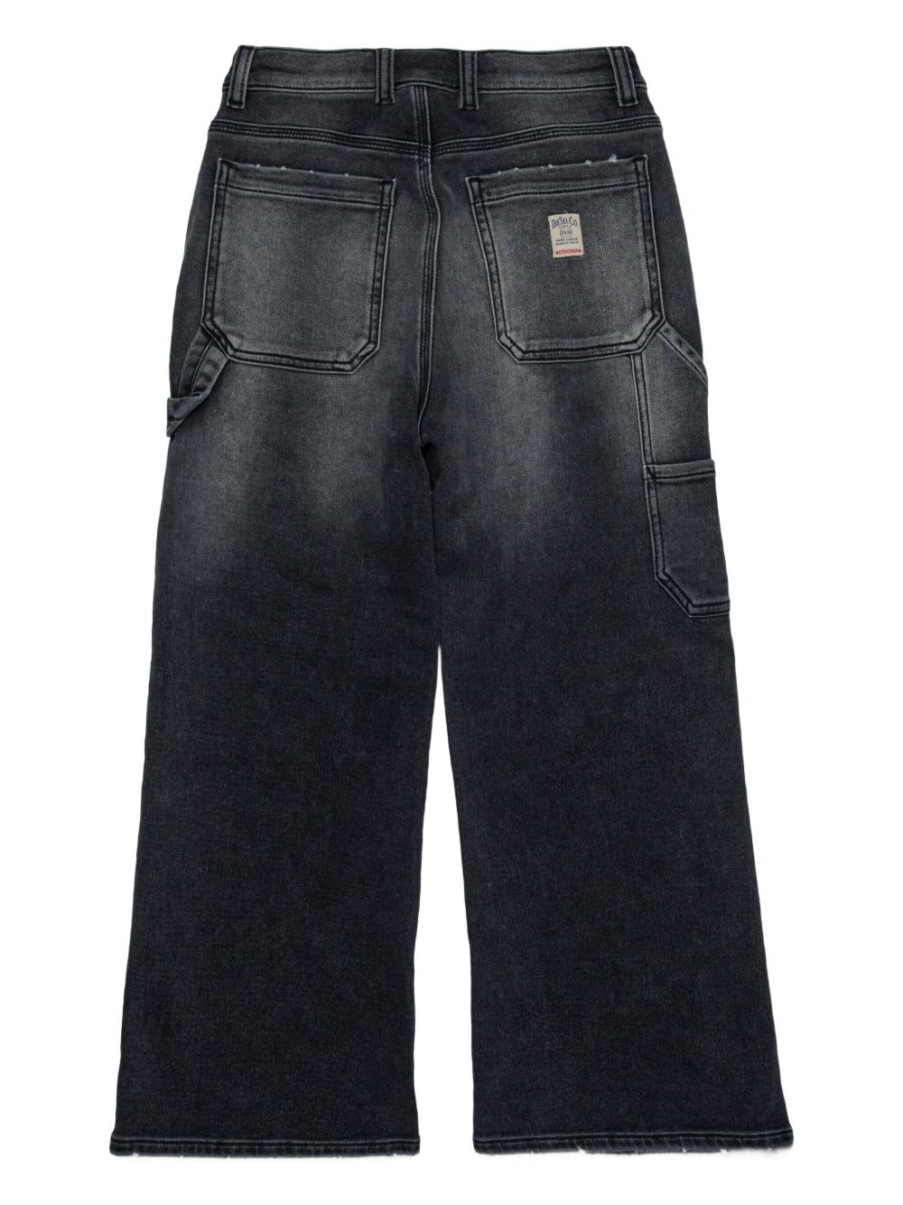 Diesel Kids D-argjx-work-j Jeans In Black