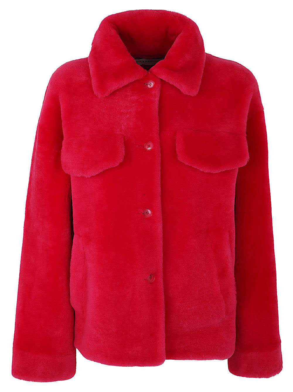 Ines & Marechal Shearling Jacketwith Pockets