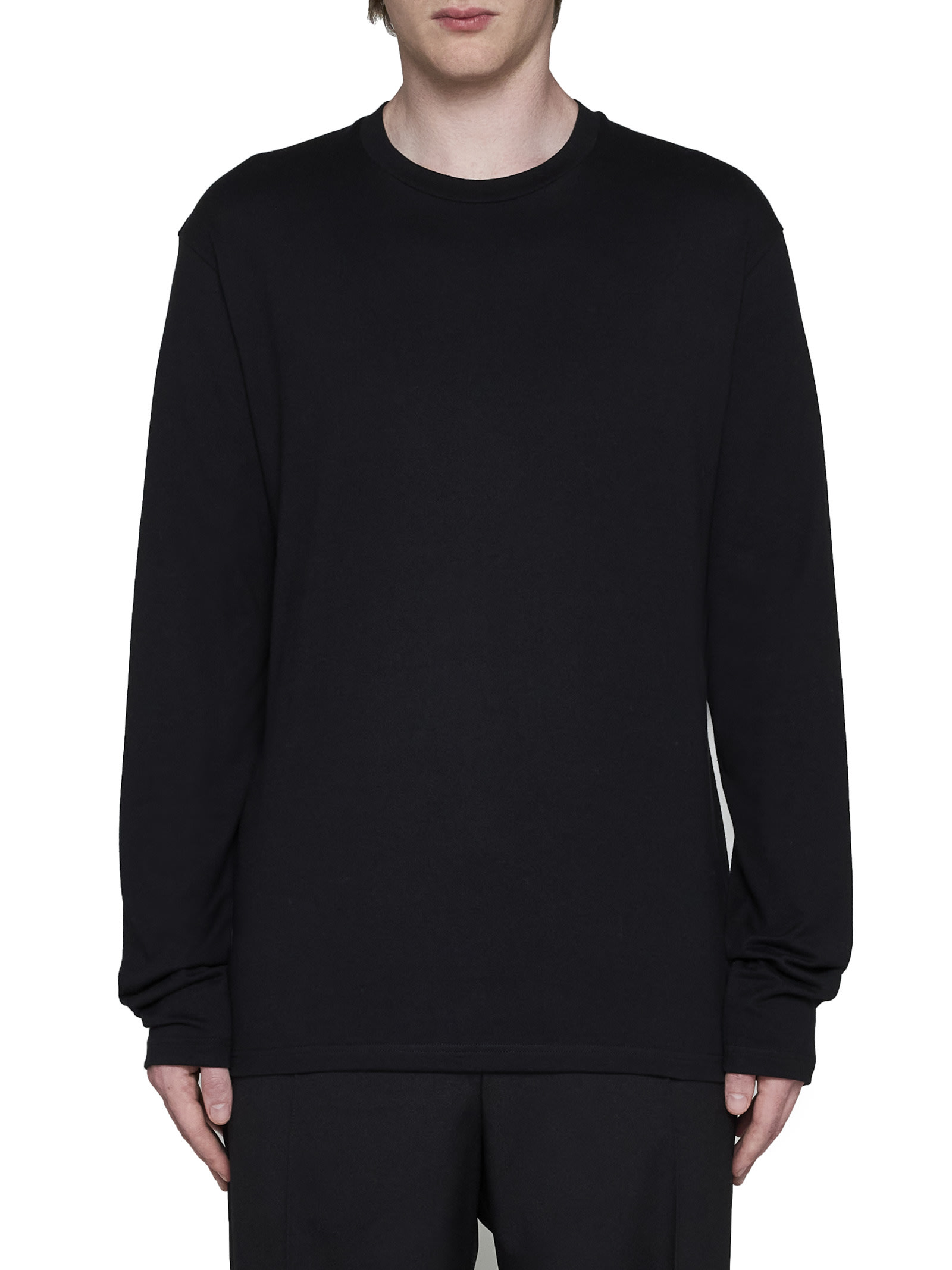 Shop Jil Sander T-shirt In Black