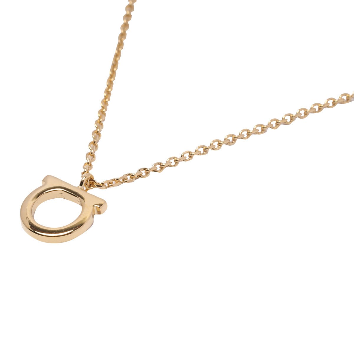 Ferragamo Gancini Necklace In Gold