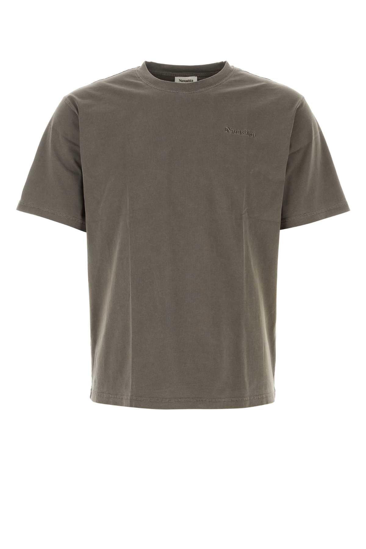 Dark Grey Cotton Reece T-shirt