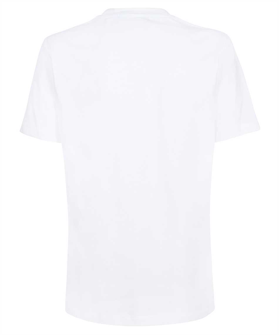 Msgm Graphic-print Crew-neck T-shirt In White
