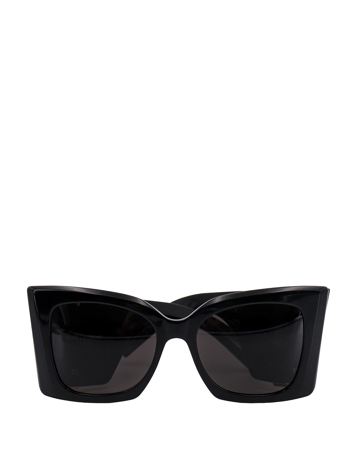 Shop Saint Laurent Sunglasses In Black