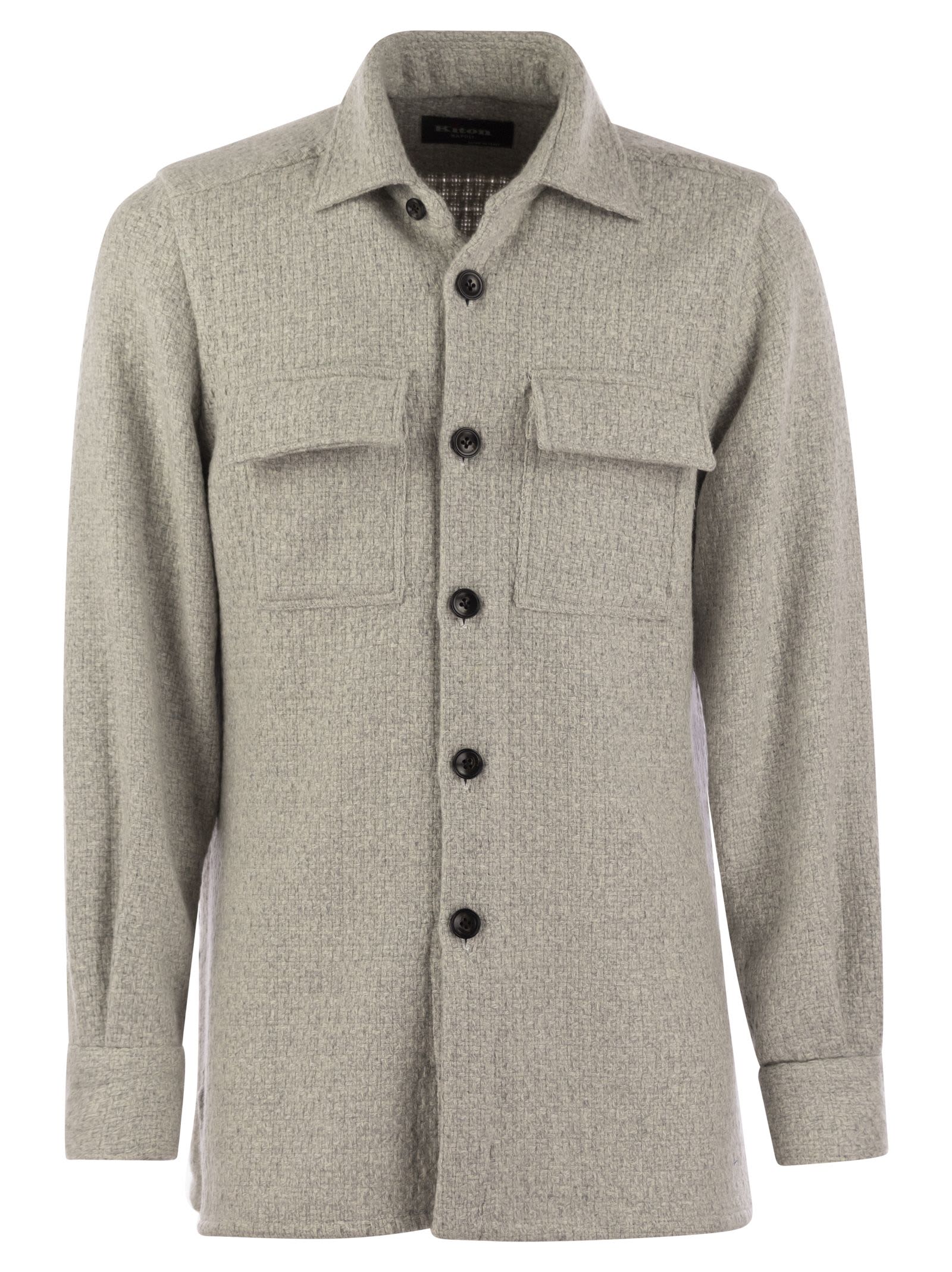 KITON AAL - CASHMERE SHIRT 