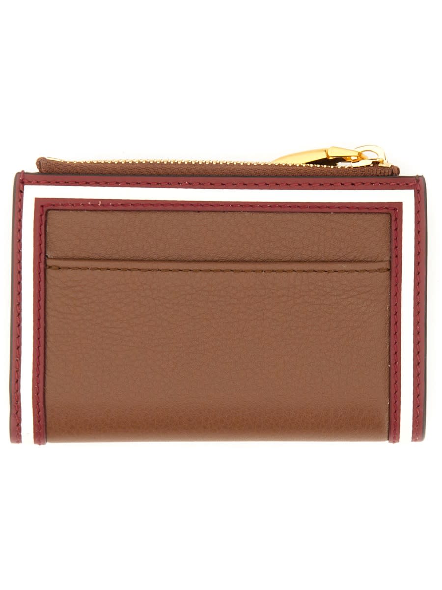 Shop Bally Wallet Tails In Brown