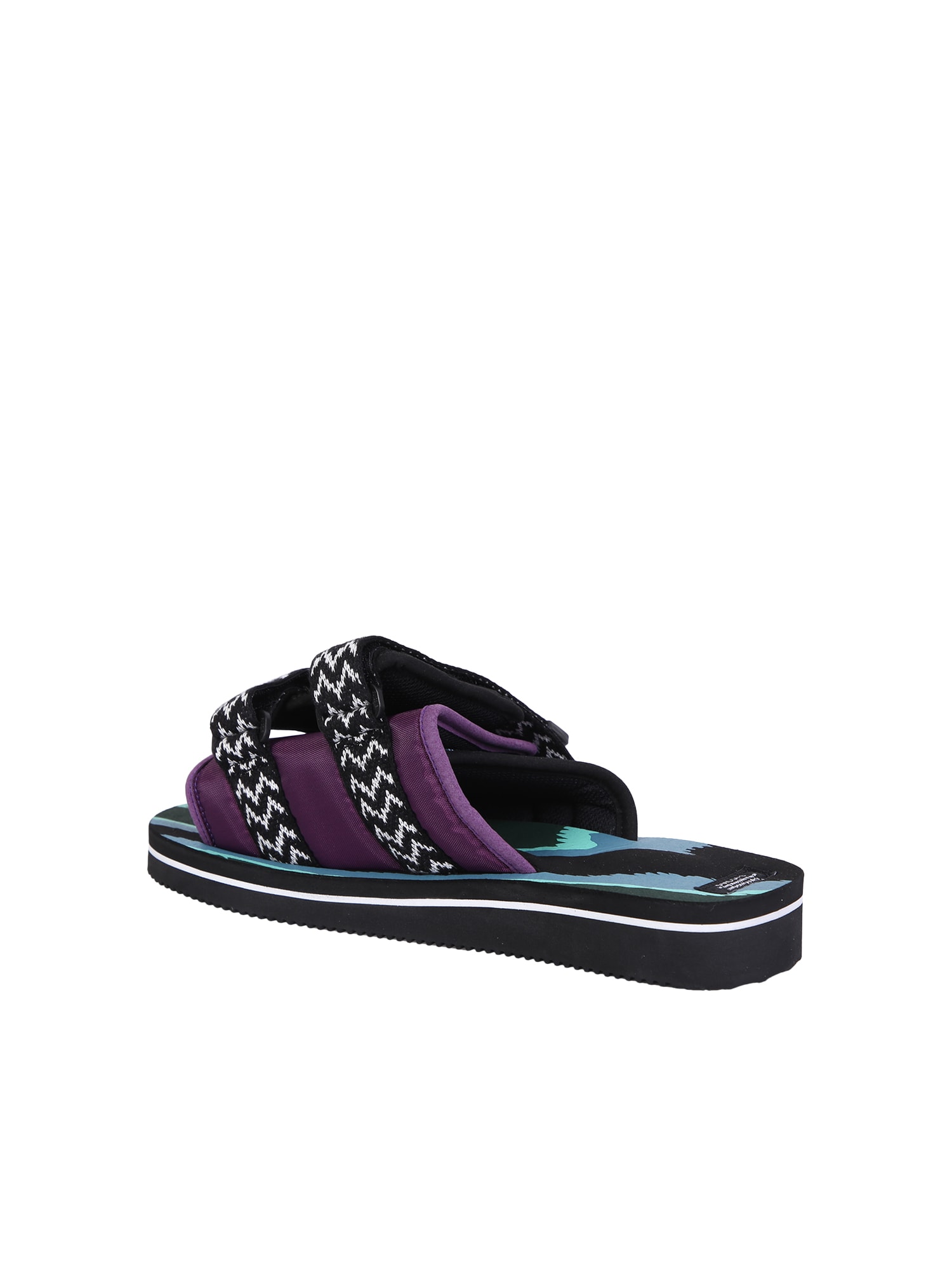 Shop Suicoke Sandals X Missoni In Black