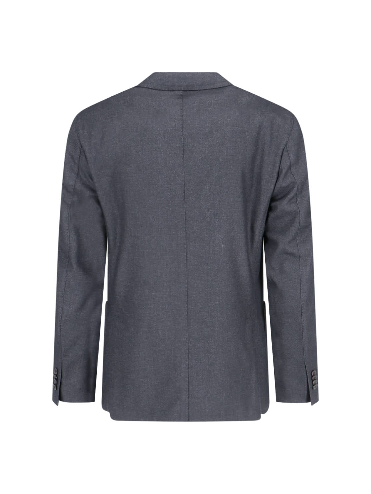 Shop Boglioli Single-breasted Blazer In Gray